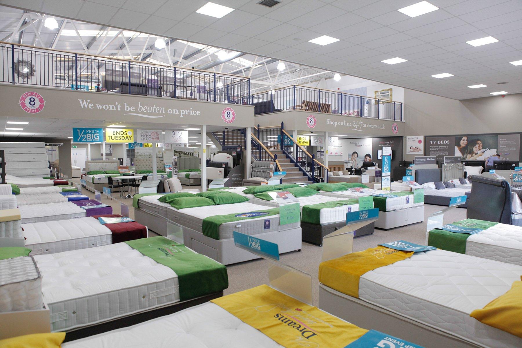 Dreams Store in Bridgend Beds, Mattresses & Furniture Dreams