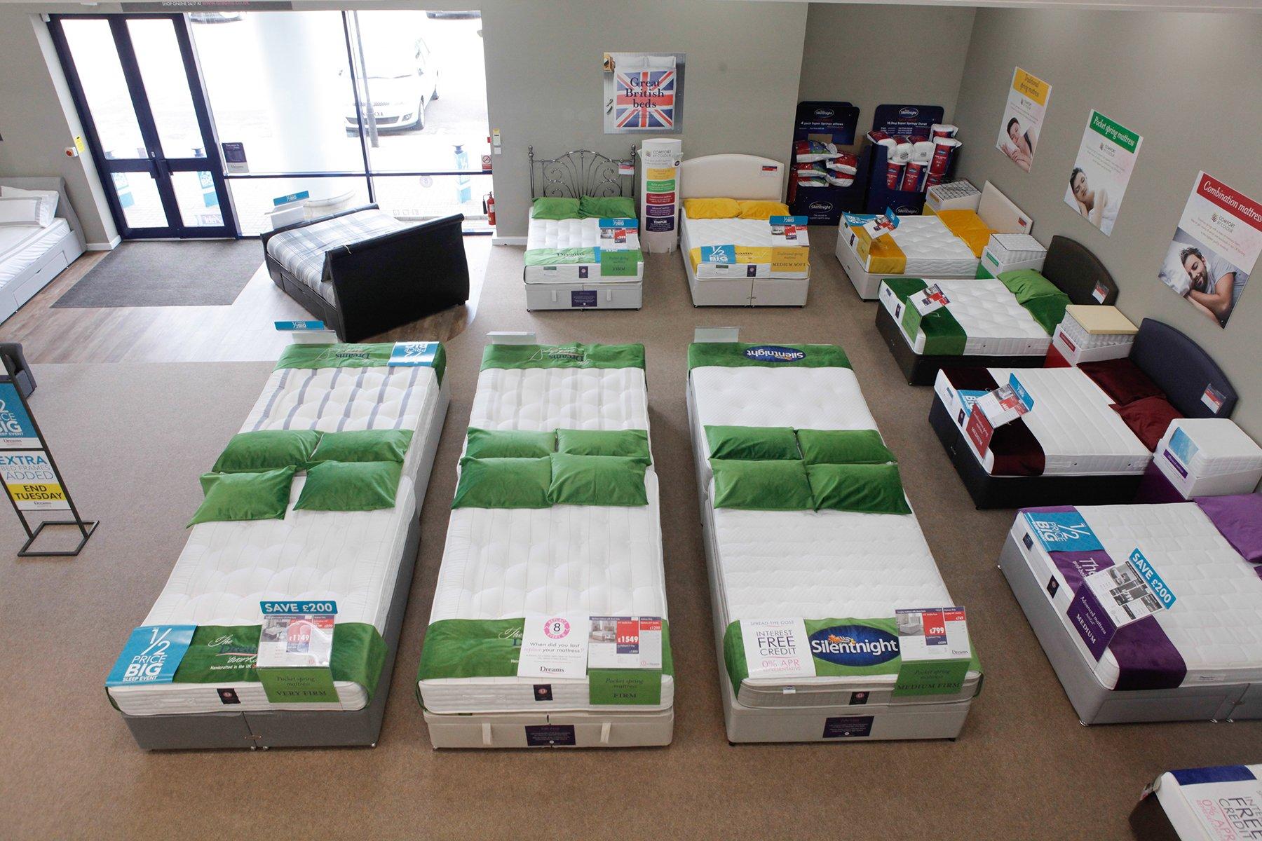 Dreams Store in Bridgend Beds, Mattresses & Furniture Dreams