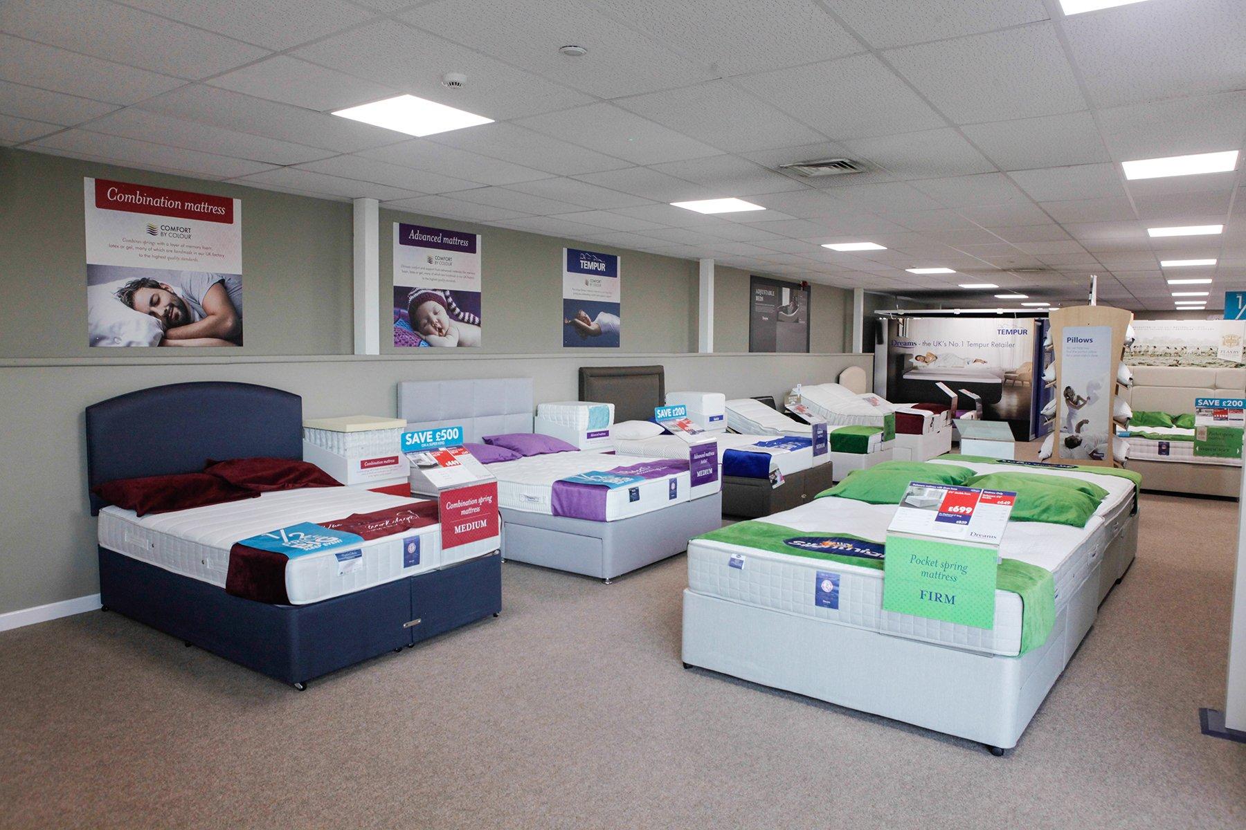 Dreams Store in Caerphilly Beds, Mattresses & Furniture Dreams