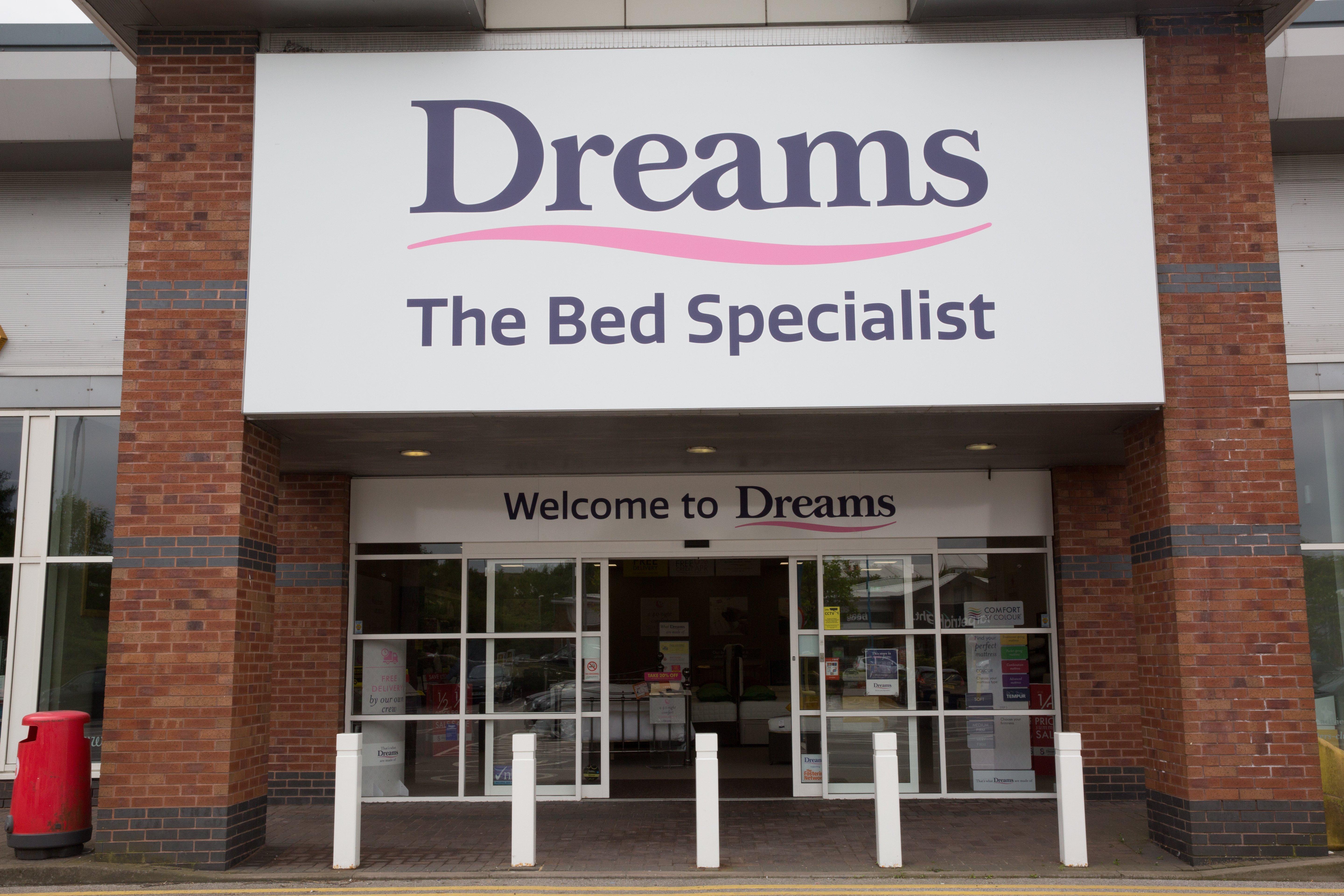 Dreams Store in Cannock Beds, Mattresses & Furniture Dreams