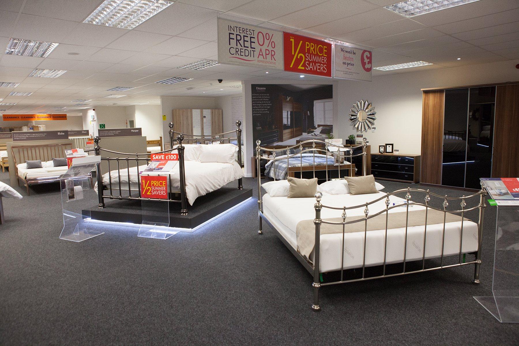Dreams Store in Charlton Beds, Mattresses & Furniture Dreams
