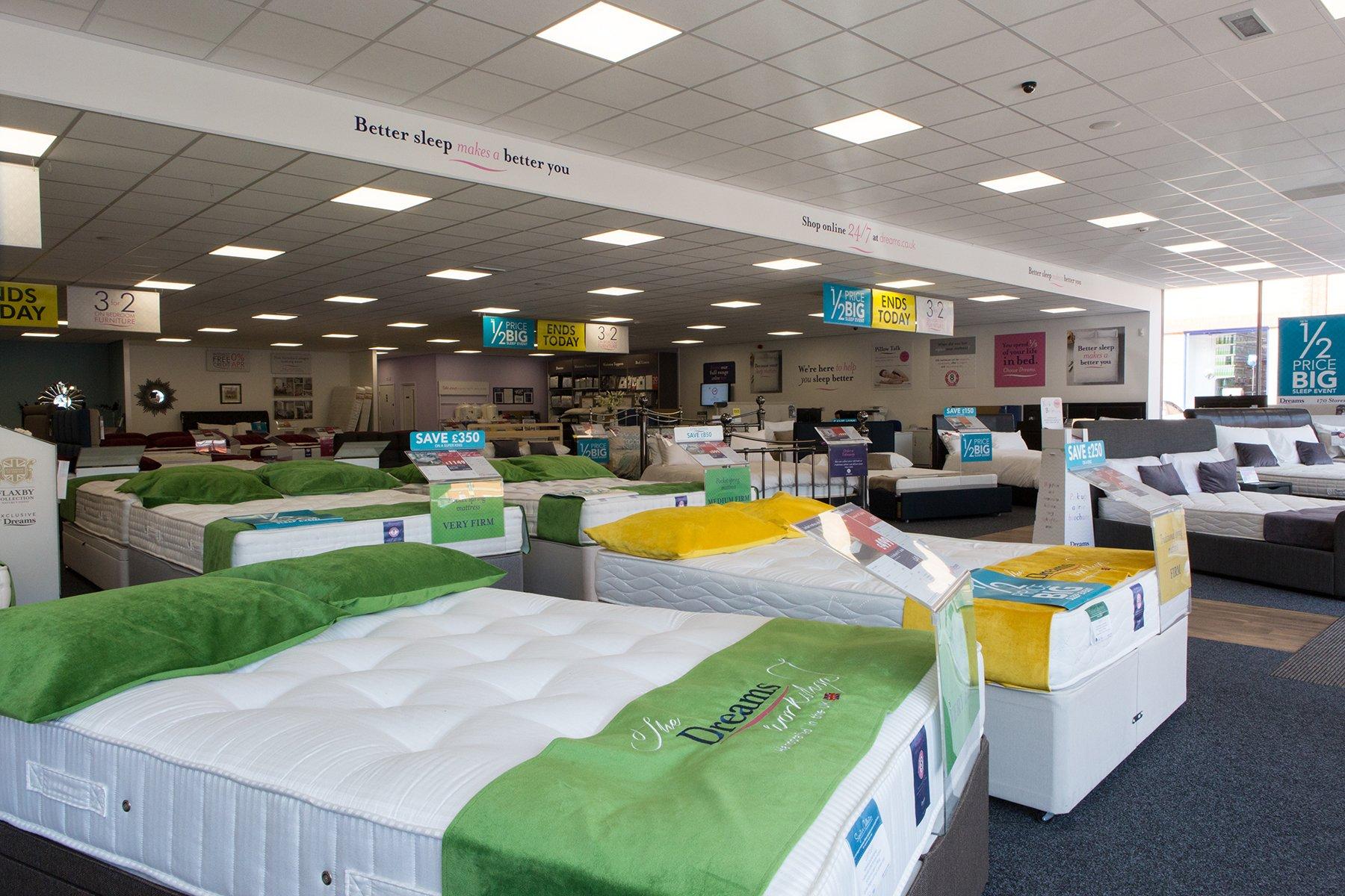 Dreams Store in Chelmsford Beds, Mattresses & Furniture Dreams