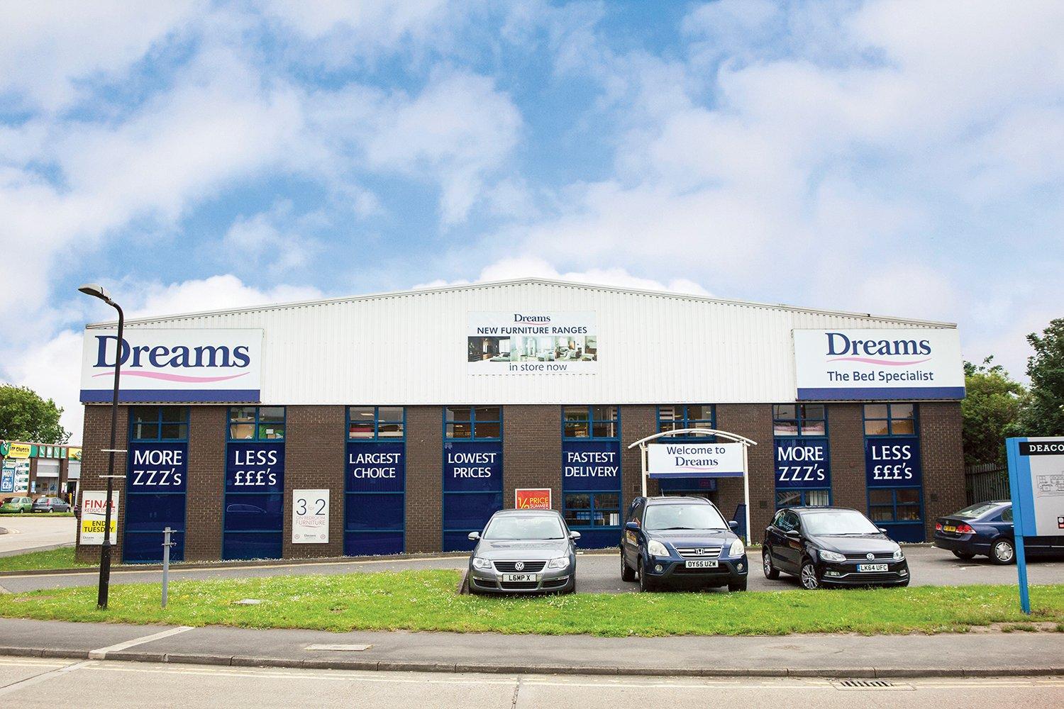 Dreams Store in Chingford Beds, Mattresses & Furniture Dreams