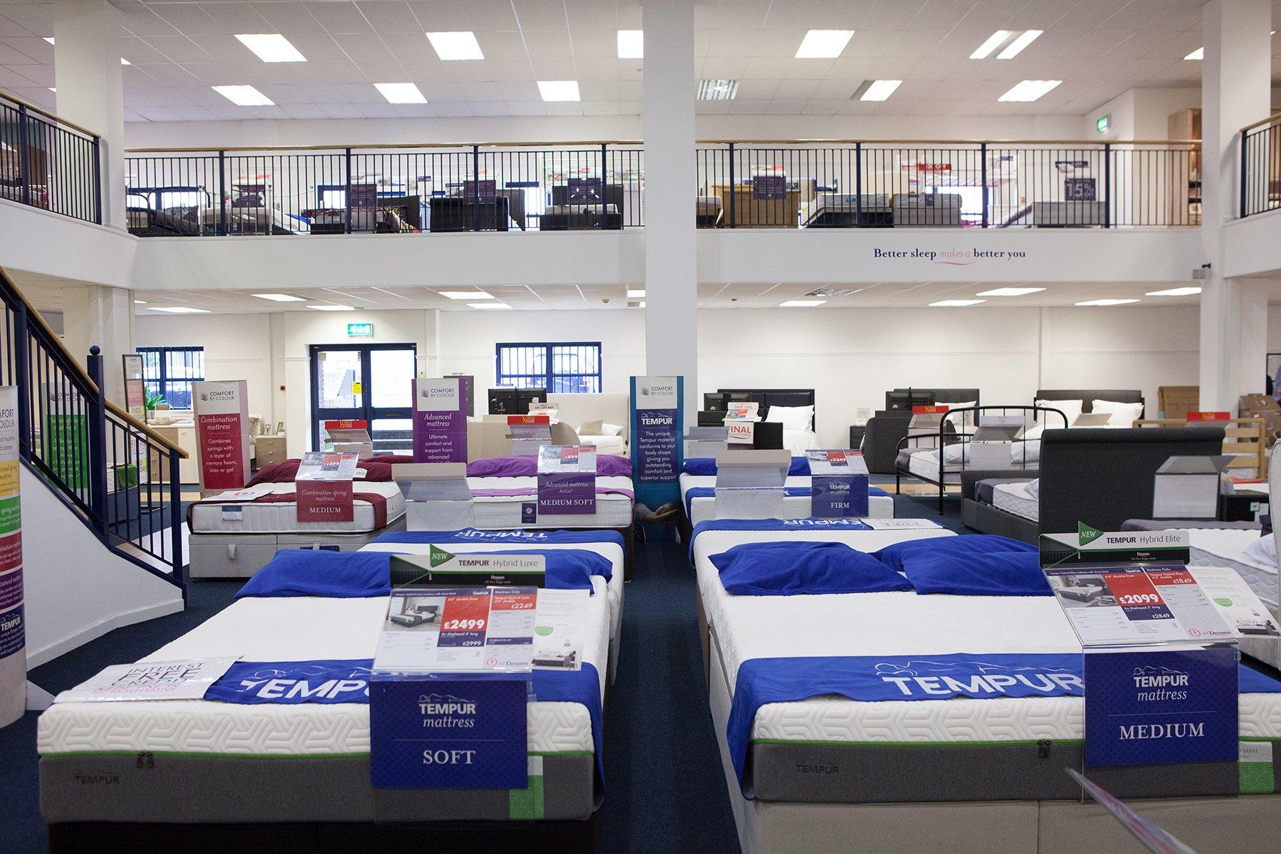 Dreams Store in Chingford Beds, Mattresses & Furniture Dreams