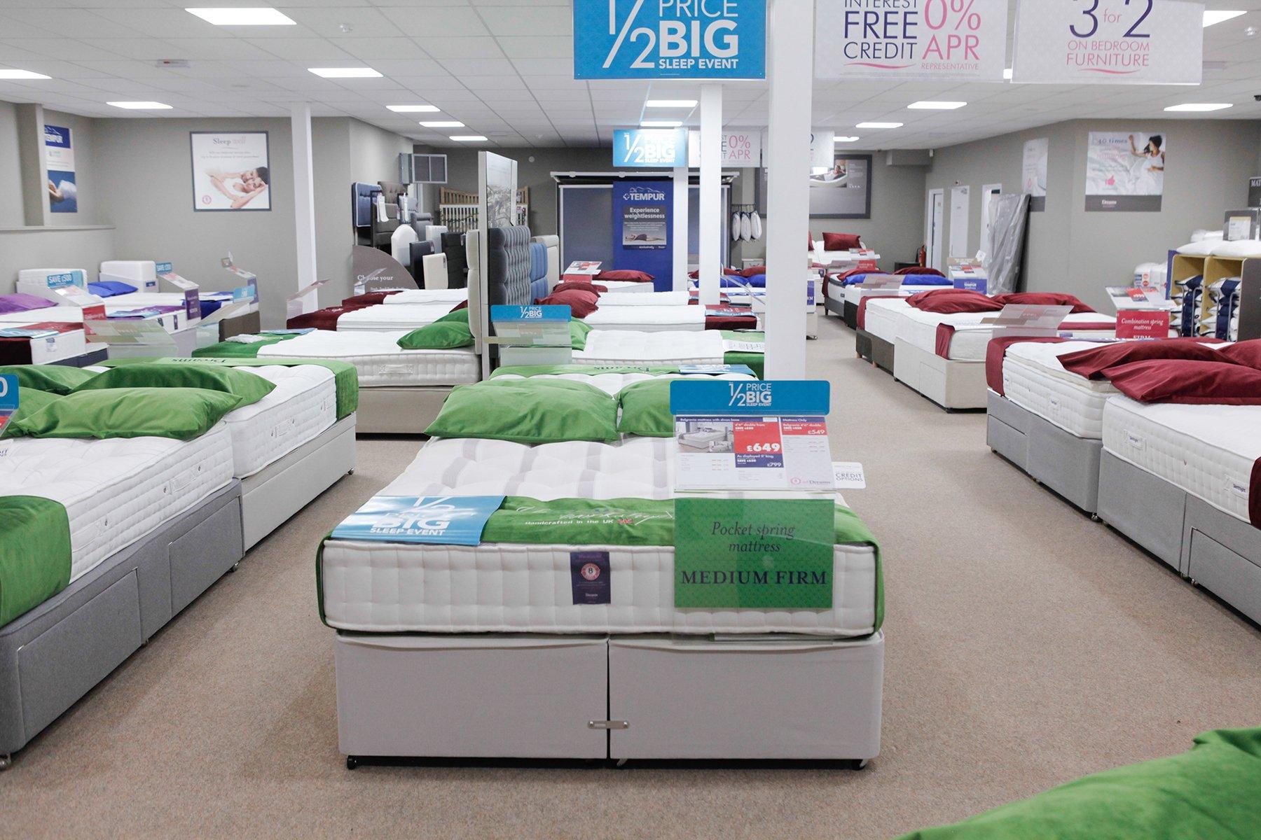 Dreams Store in Chippenham Beds, Mattresses & Furniture Dreams