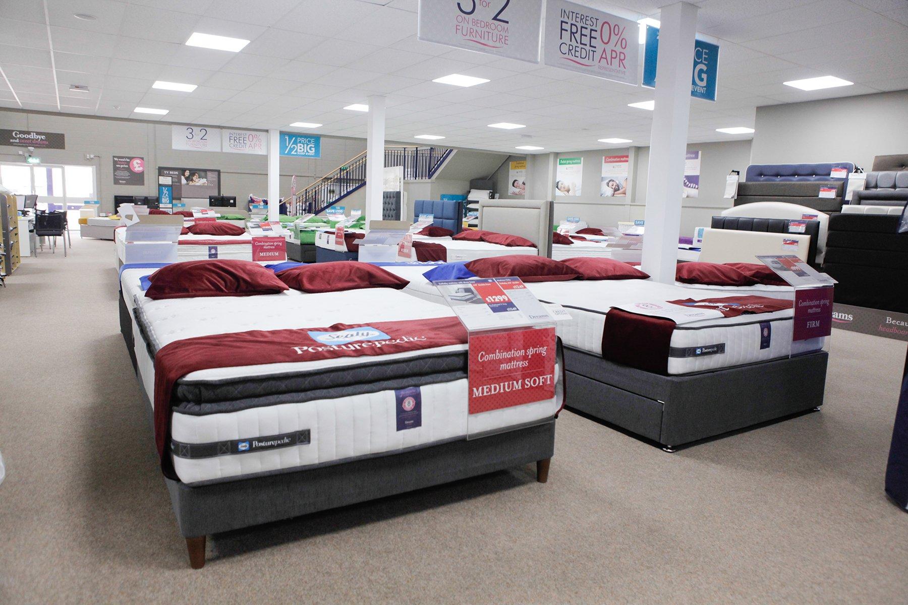 Dreams Store in Chippenham Beds, Mattresses & Furniture Dreams