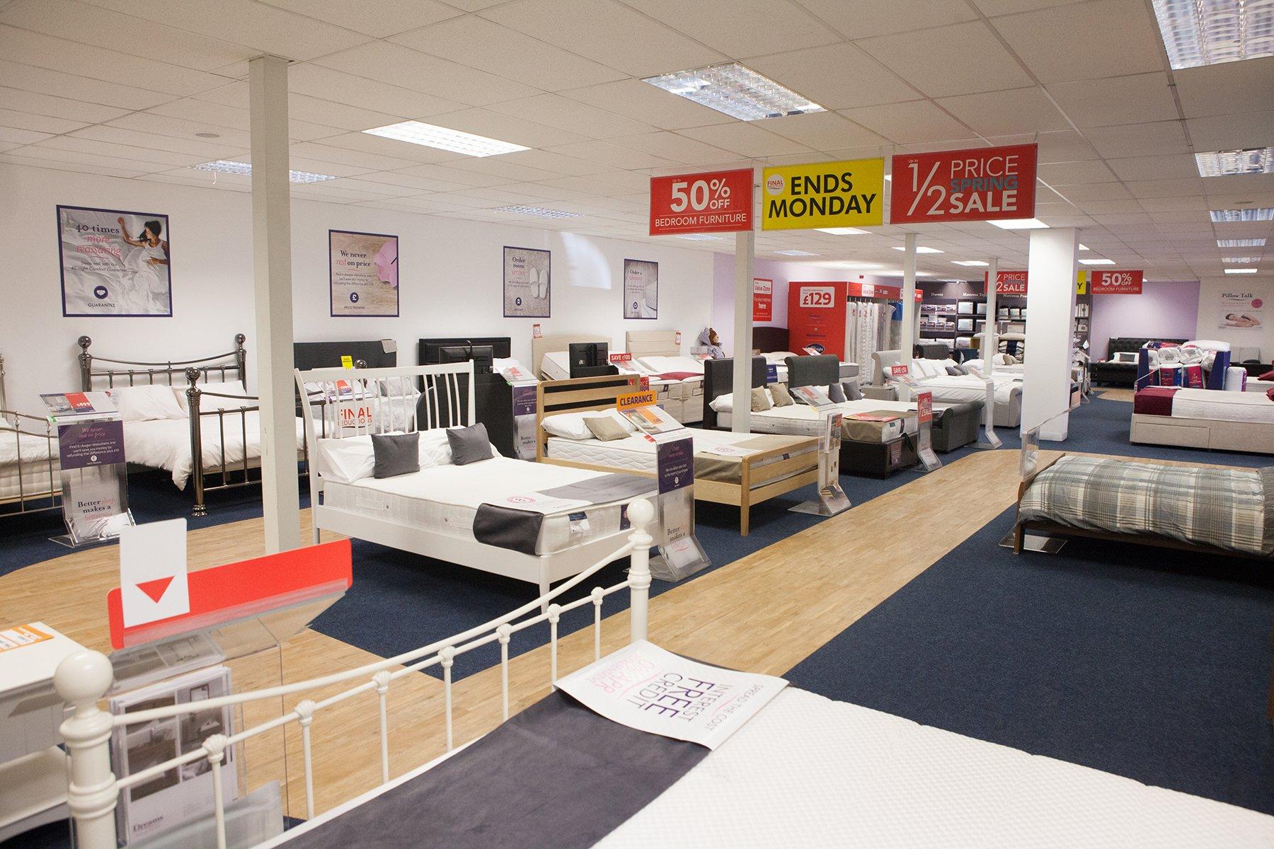 Dreams Store in Crawley Beds, Mattresses & Furniture Dreams
