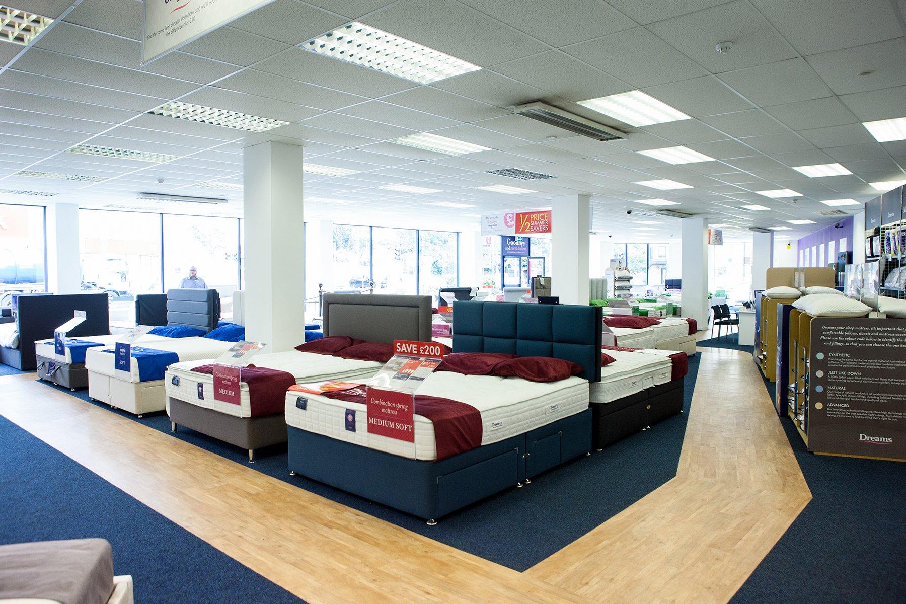 Dreams Store in Dartford Beds, Mattresses & Furniture Dreams