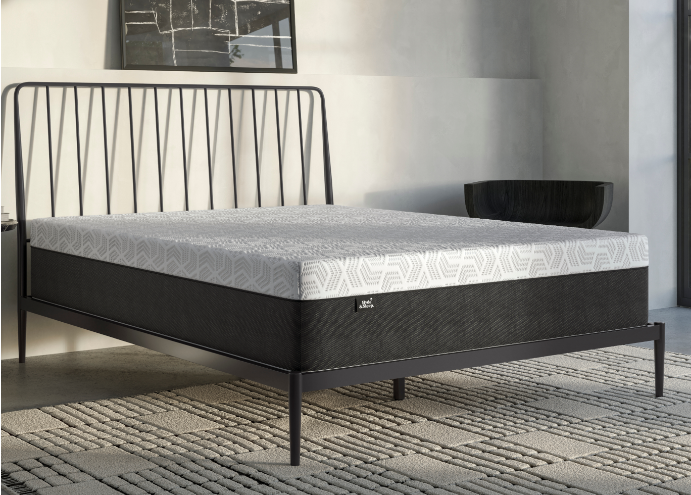 Hyde&Sleep Mattress On Black Metal Bedframe | Dreams
