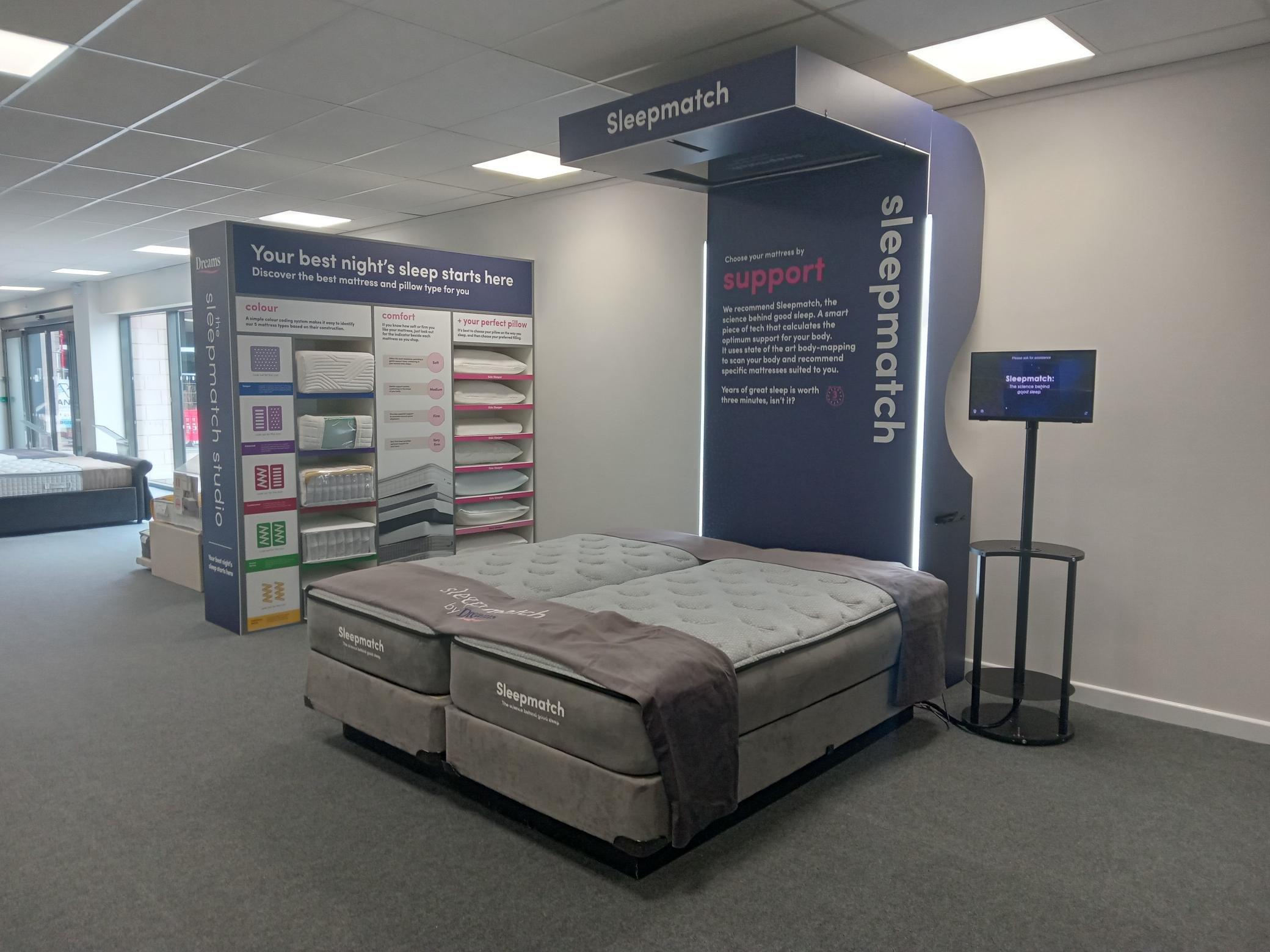 Dreams Store in Dunfermline Beds, Mattresses & Furniture Dreams