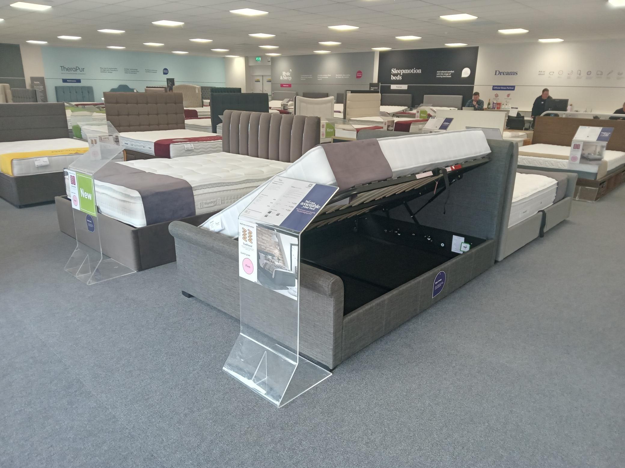 Dreams Store in Dunfermline Beds, Mattresses & Furniture Dreams