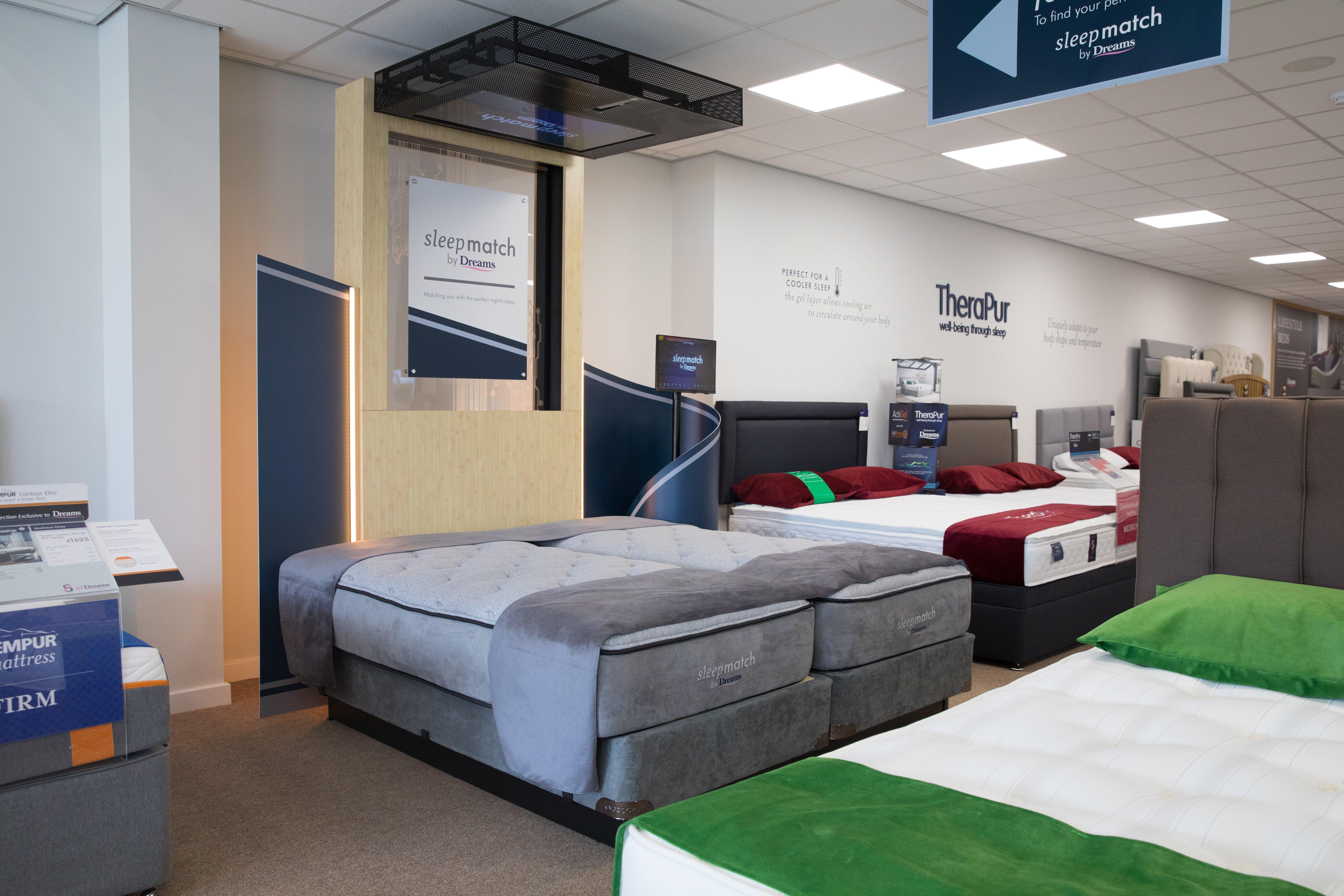 Dreams Store in Derby Meteor Retail Park Beds, Mattresses