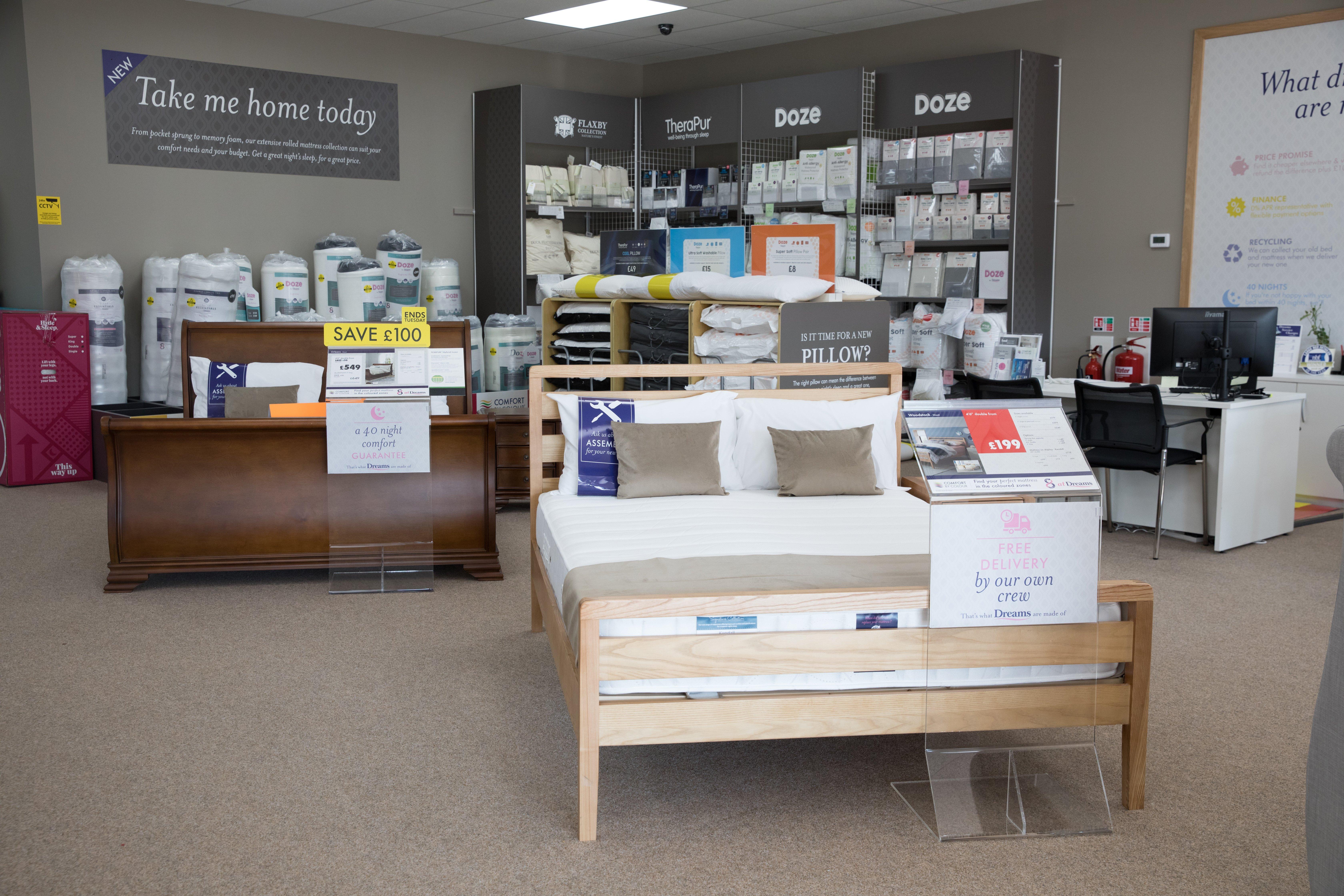 Dreams Store in Grimsby Beds, Mattresses & Furniture Dreams