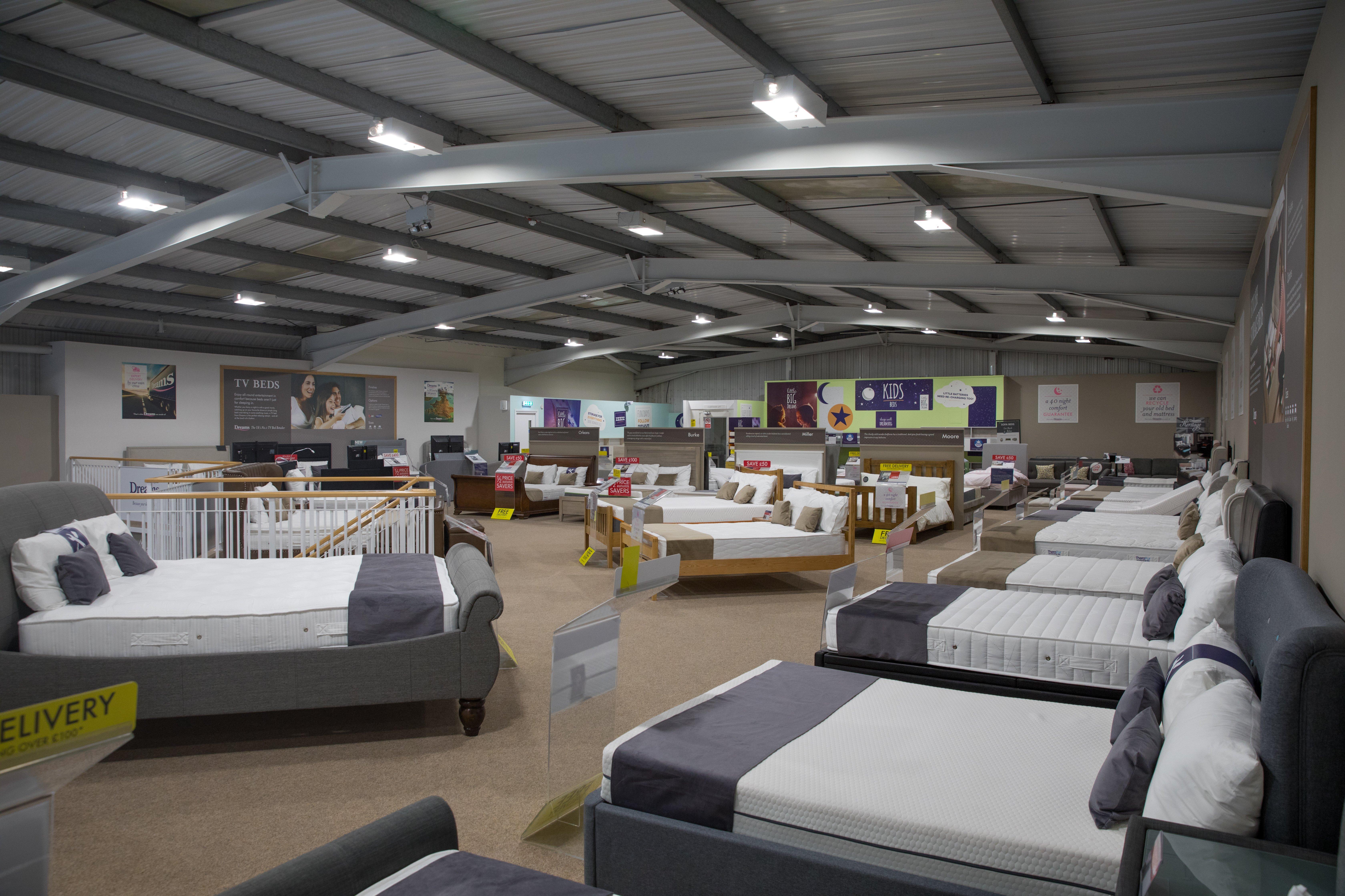 Dreams Store in Weston Super Mare Beds, Mattresses & Furniture Dreams