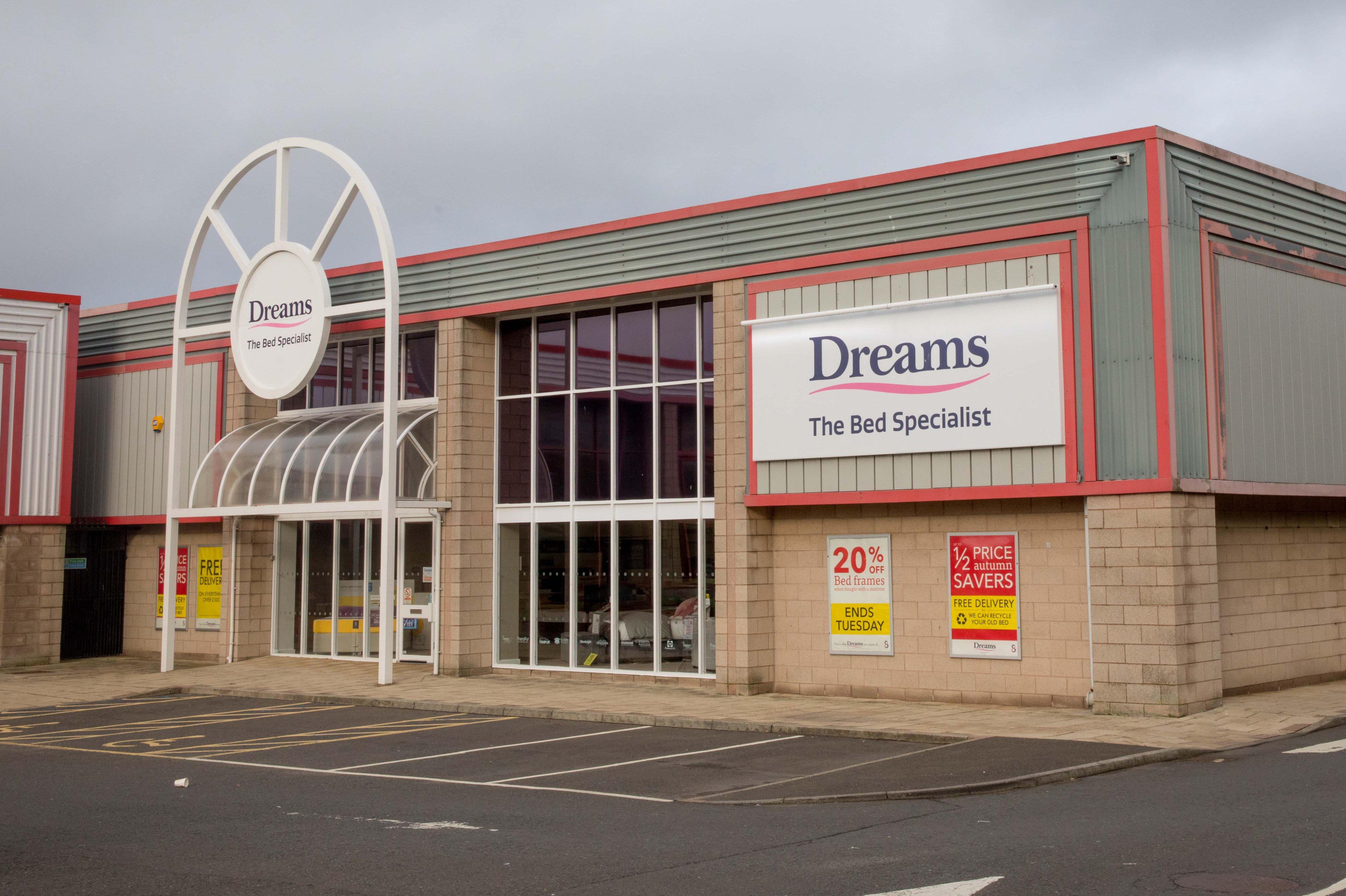 Dreams Store in Dunfermline Beds, Mattresses & Furniture Dreams