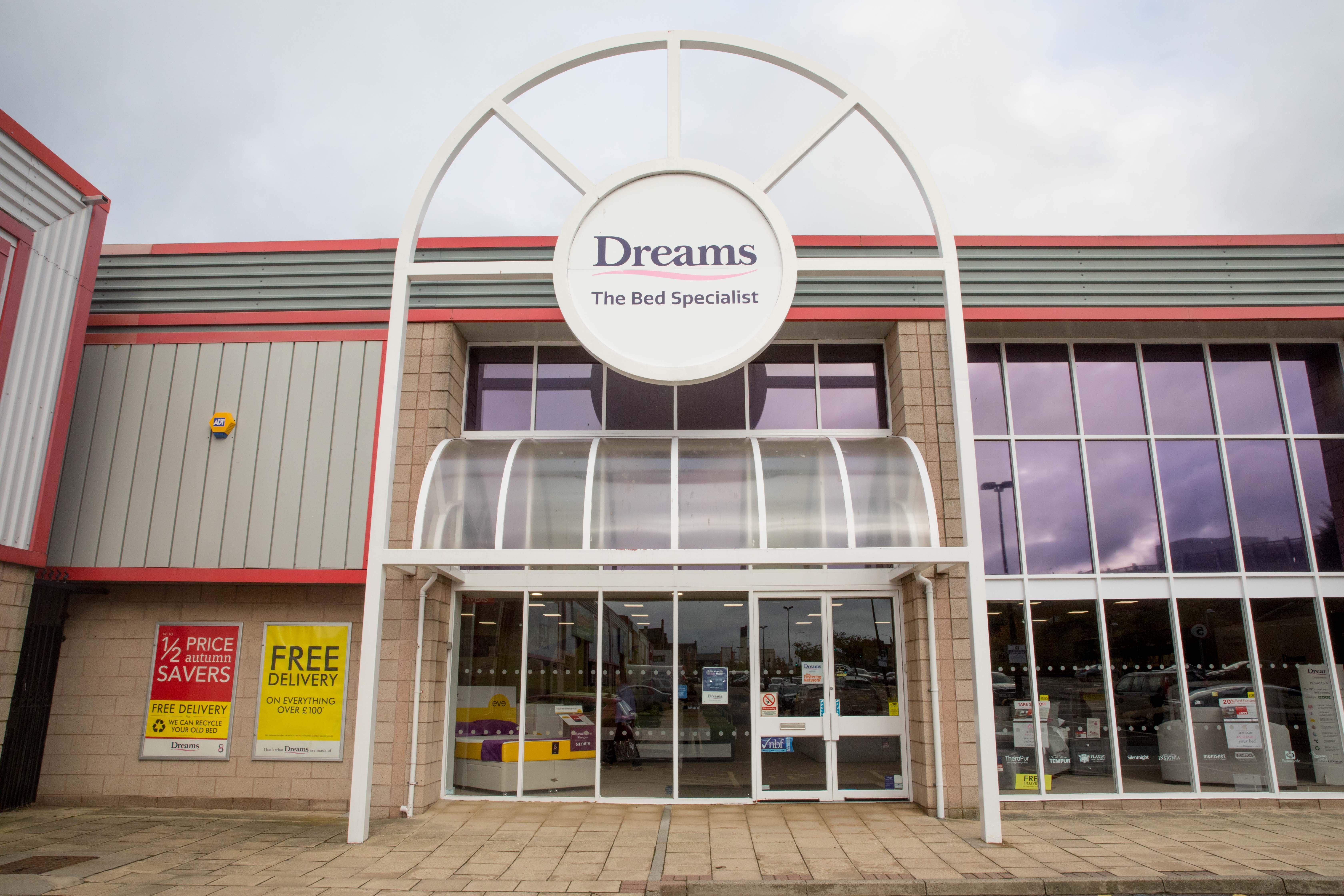 Dreams Store in Dunfermline Beds, Mattresses & Furniture Dreams