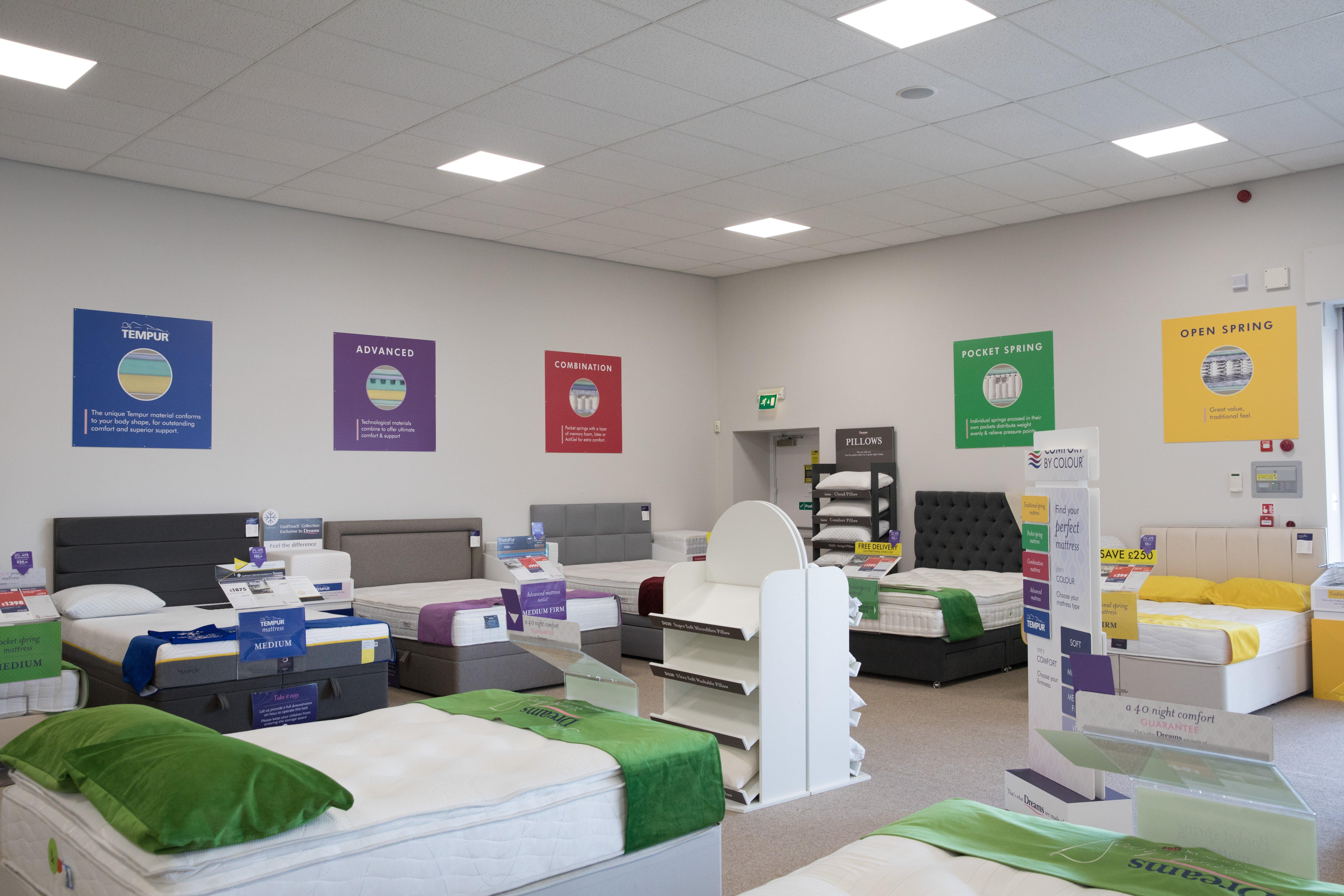 Dreams Store in Dundee Beds, Mattresses & Furniture Dreams