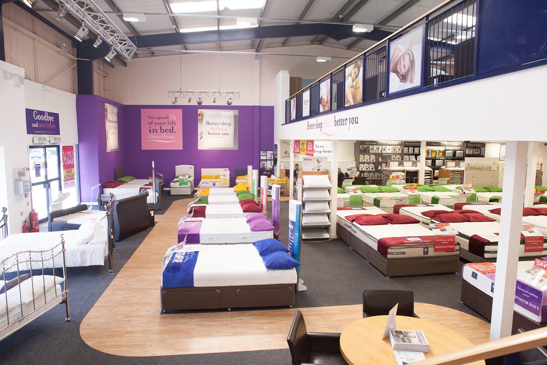 Dreams Store in Eastbourne Beds, Mattresses & Furniture Dreams
