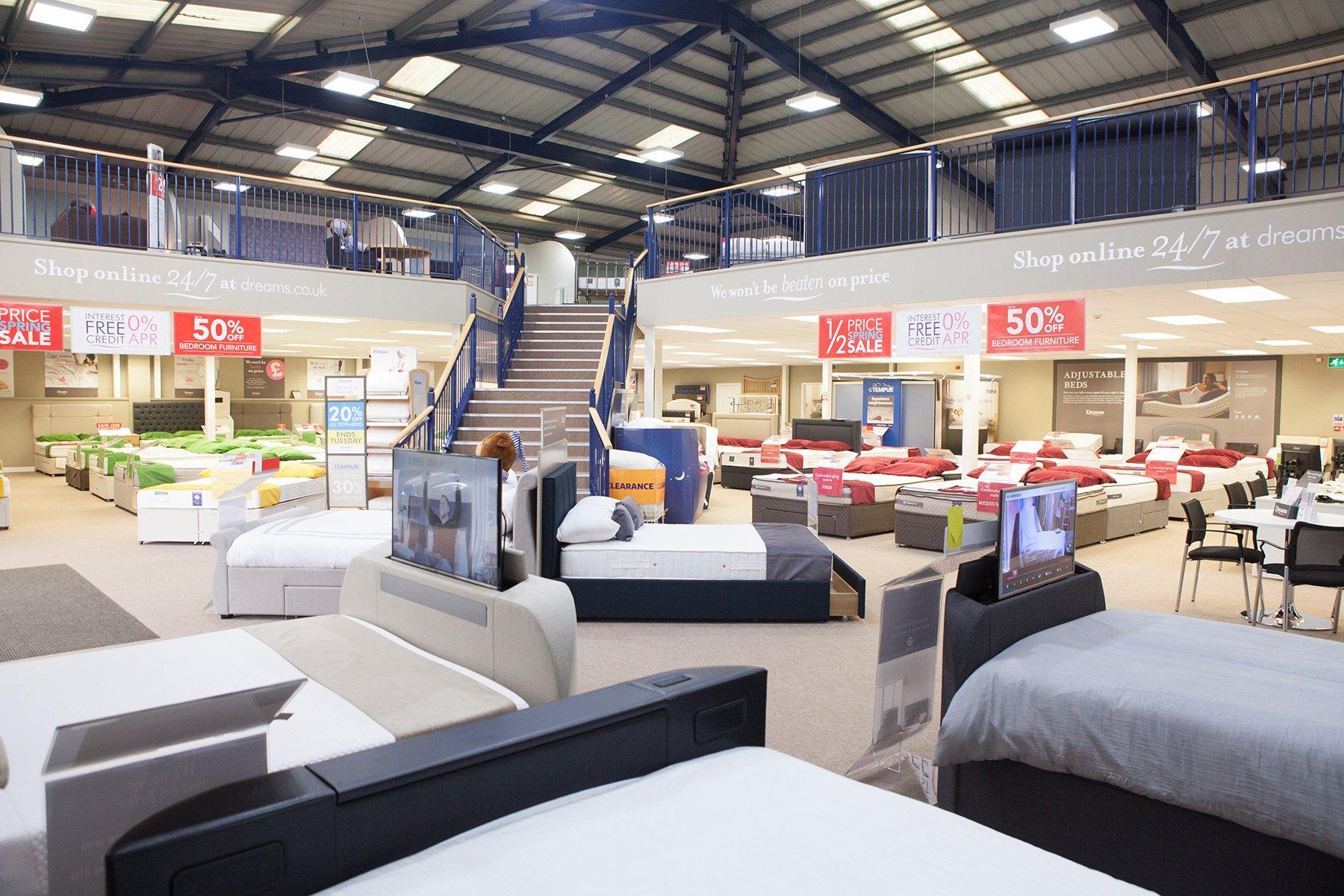 Dreams Store in Eastleigh Beds, Mattresses & Furniture Dreams