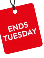Ends Tuesday