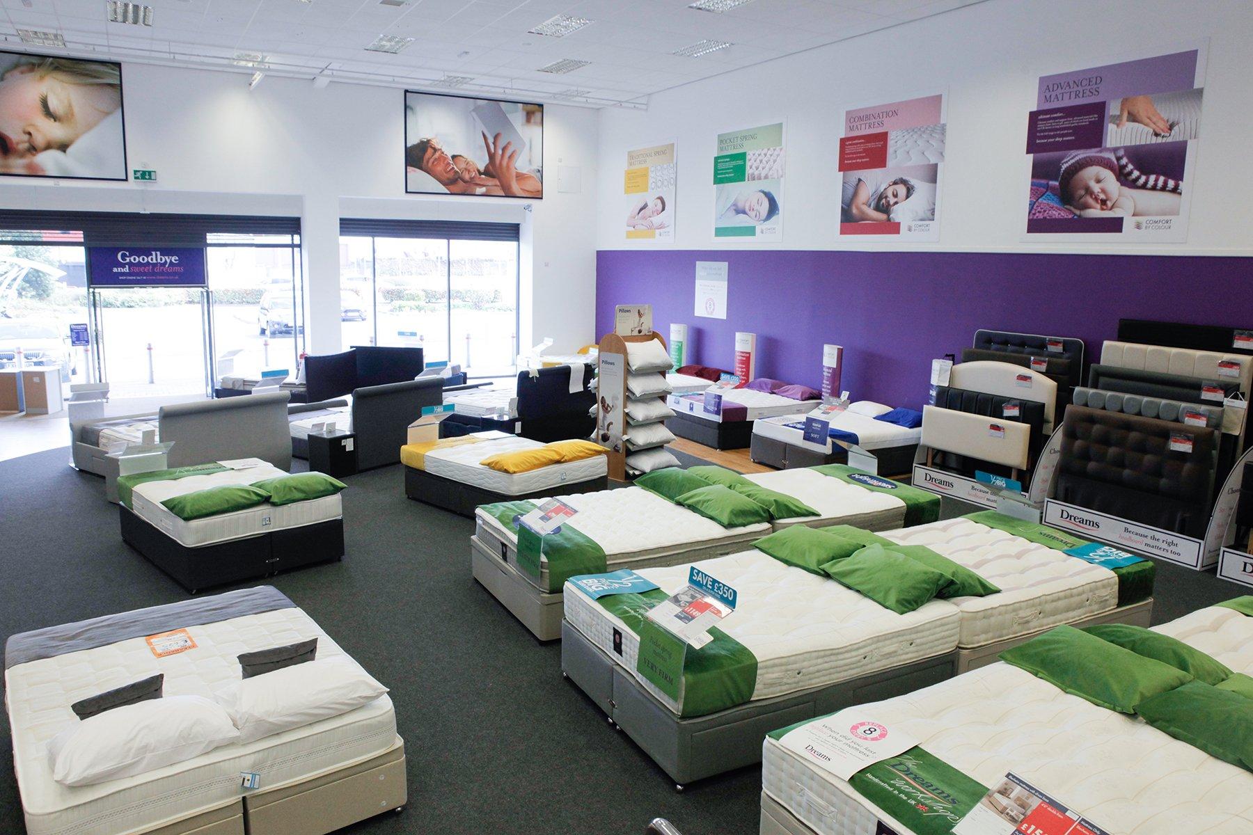Dreams Store in Farnborough Beds, Mattresses & Furniture Dreams