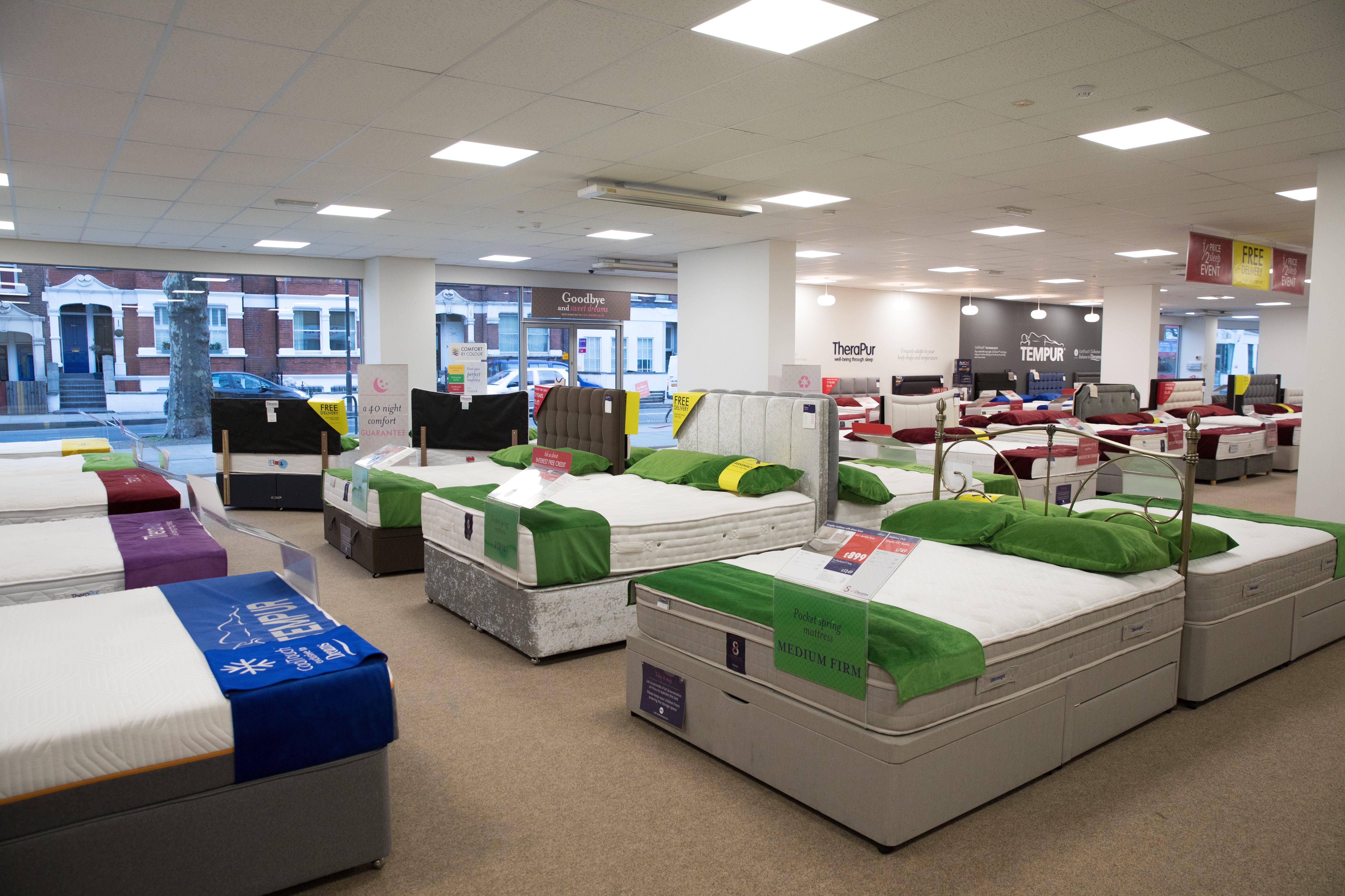 Dreams Store in Fulham Beds, Mattresses & Furniture Dreams