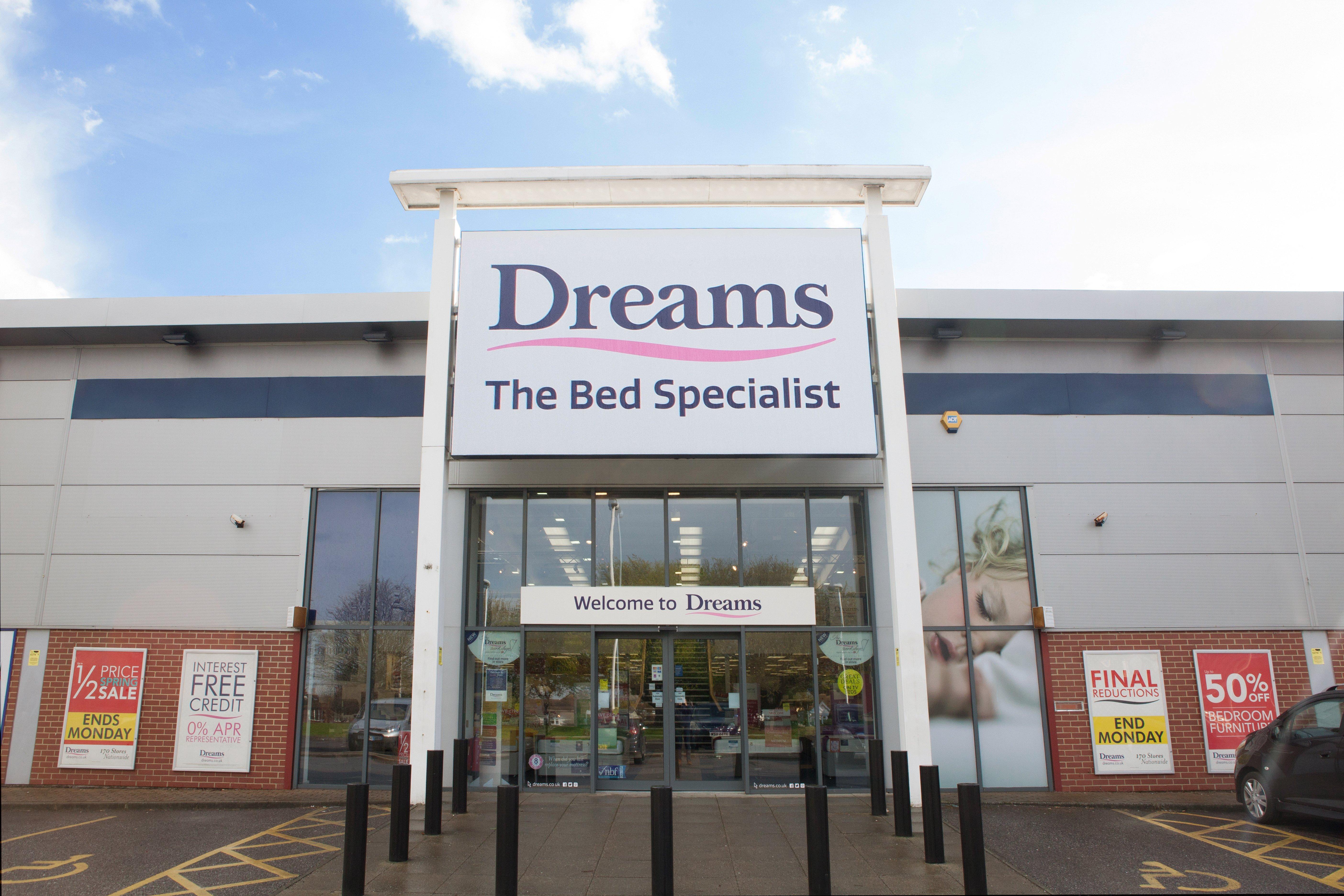 Dreams Store in Gillingham Beds, Mattresses & Furniture Dreams
