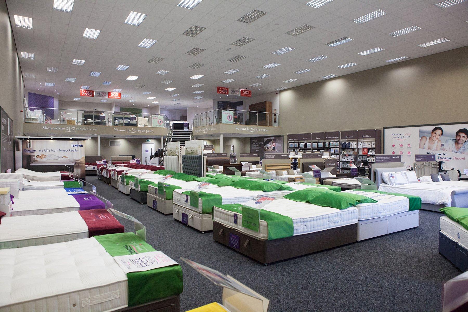 Dreams Store in Havant Beds, Mattresses & Furniture Dreams