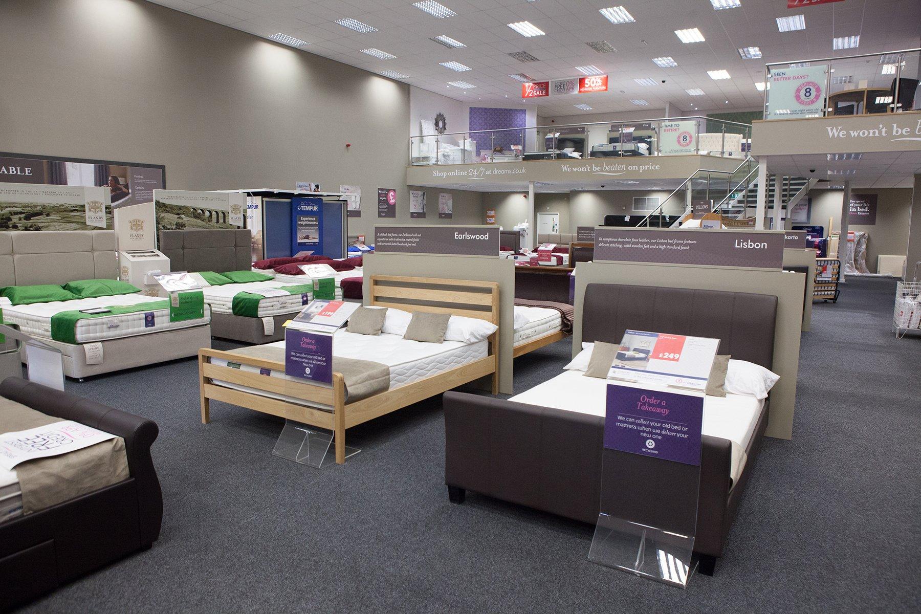Dreams Store in Havant Beds, Mattresses & Furniture Dreams