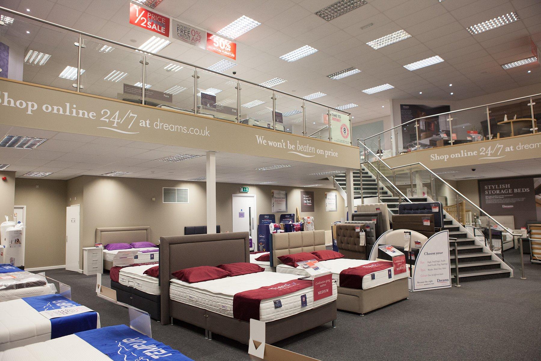 Dreams Store in Havant Beds, Mattresses & Furniture Dreams