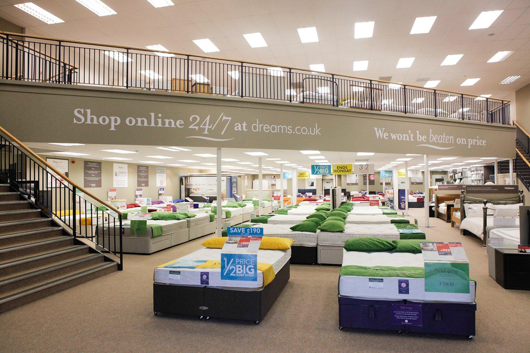 Dreams Store in Hayes Beds, Mattresses & Furniture Dreams
