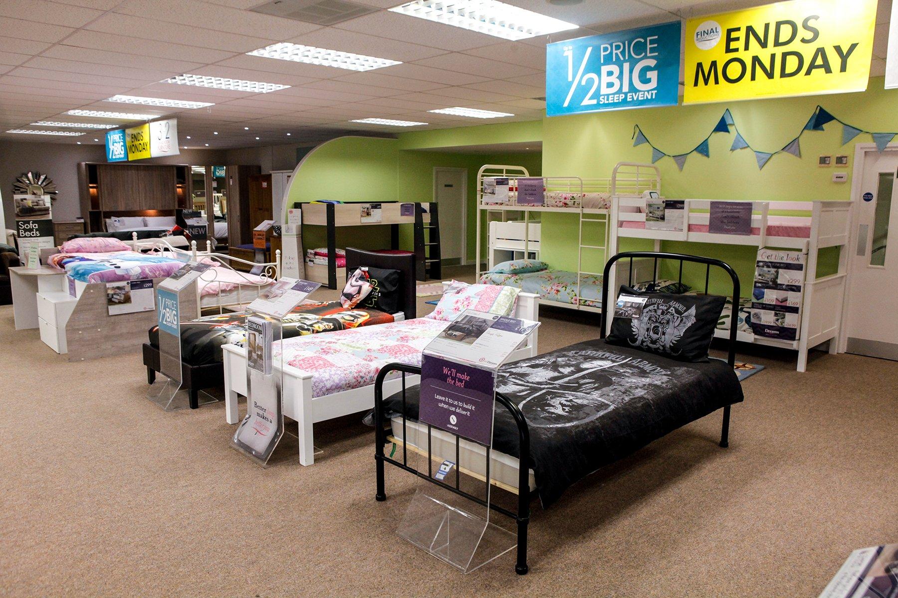Dreams Store in Hayes Beds, Mattresses & Furniture Dreams