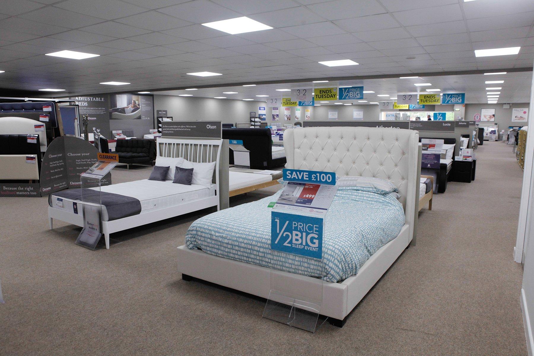Dreams Store in Hereford Beds, Mattresses & Furniture Dreams
