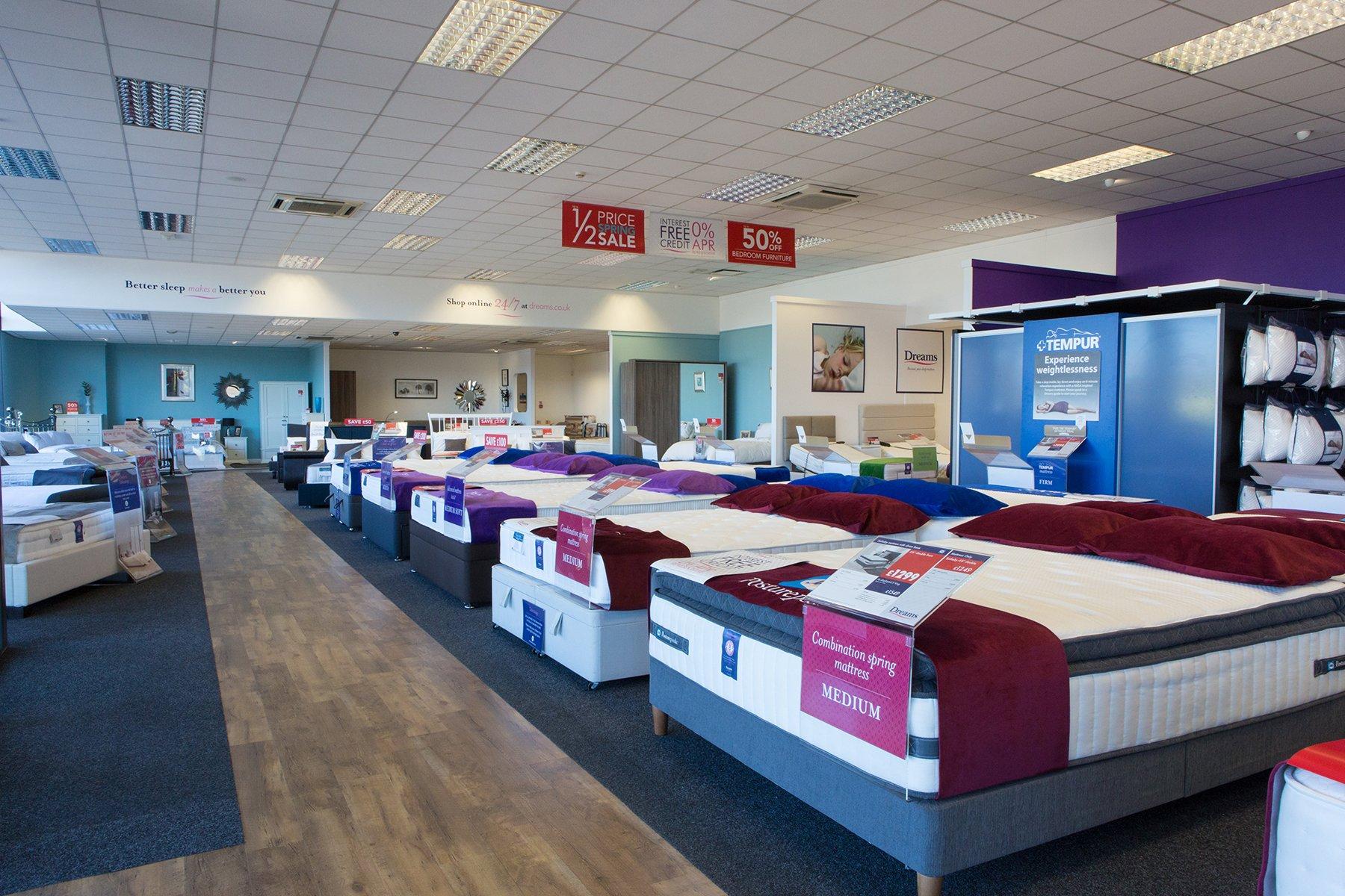 Dreams Store in Leicester Beds, Mattresses & Furniture Dreams