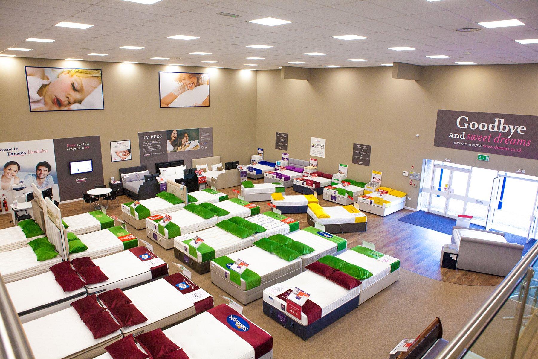 Dreams Store in Llandudno Beds, Mattresses & Furniture Dreams