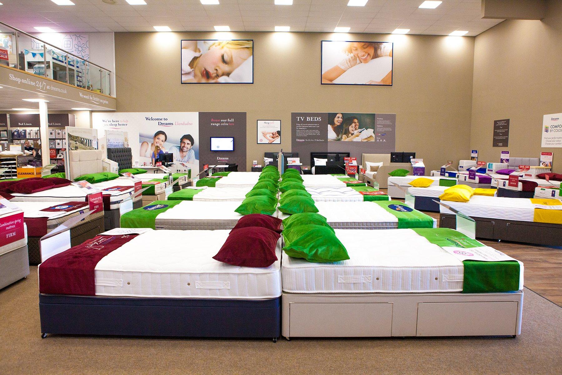 Dreams Store in Llandudno Beds, Mattresses & Furniture Dreams