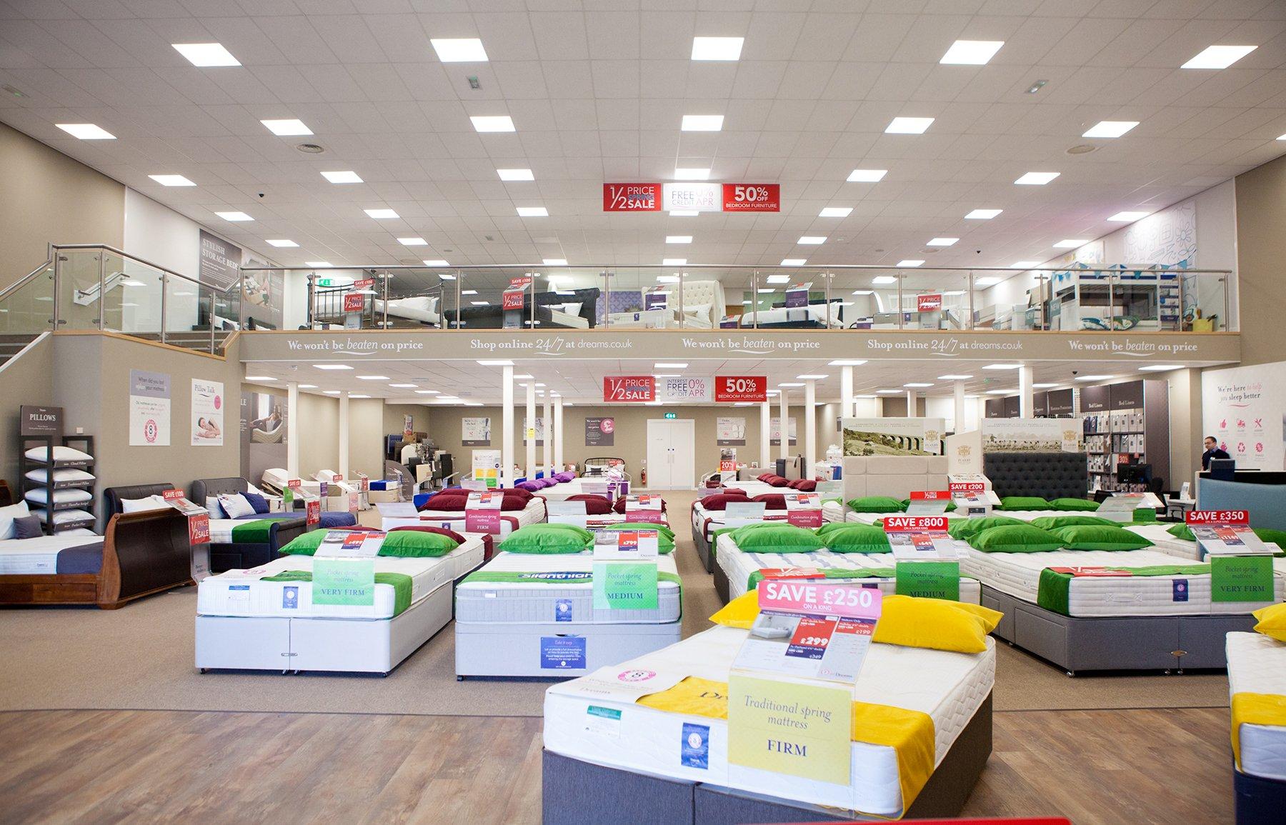 Dreams Store in Llandudno Beds, Mattresses & Furniture Dreams
