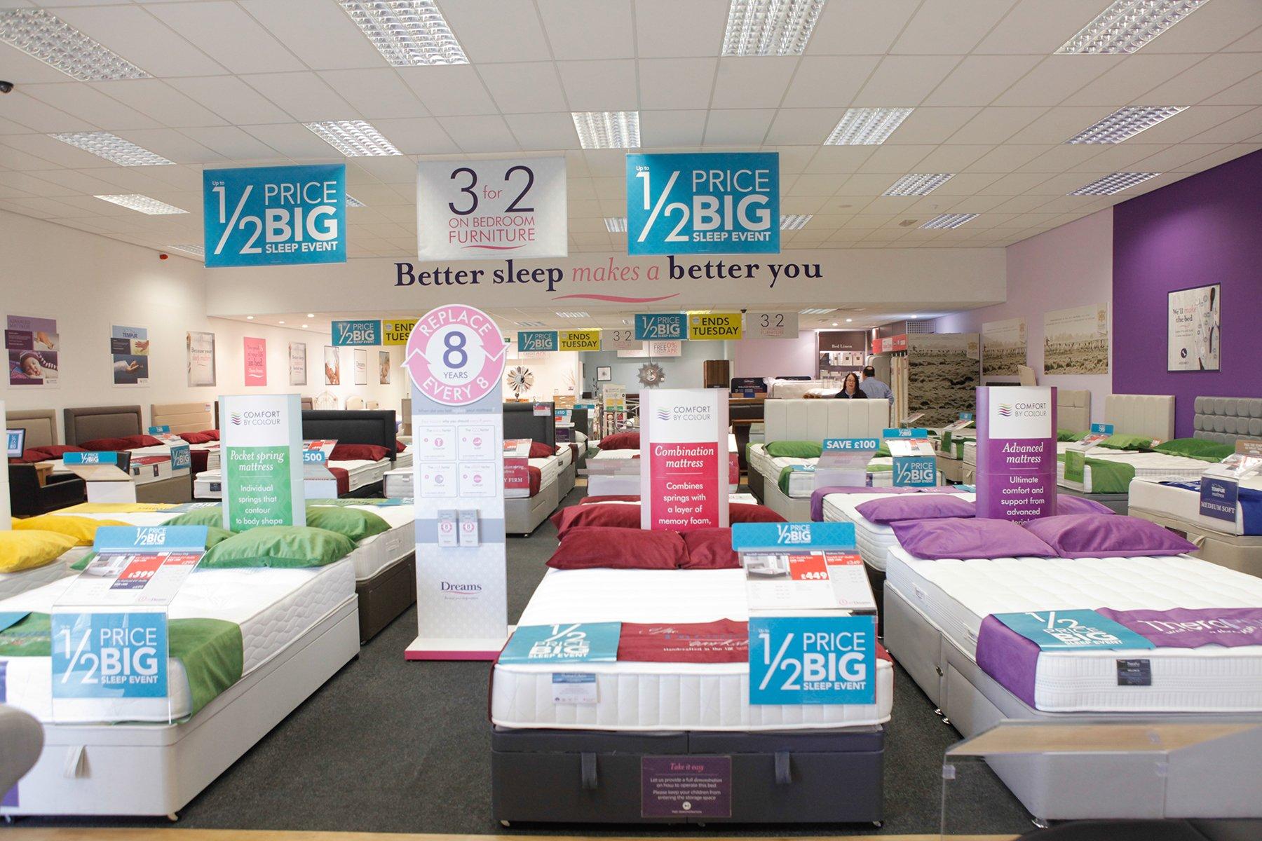 Dreams Store in Llantrisant Beds, Mattresses & Furniture Dreams