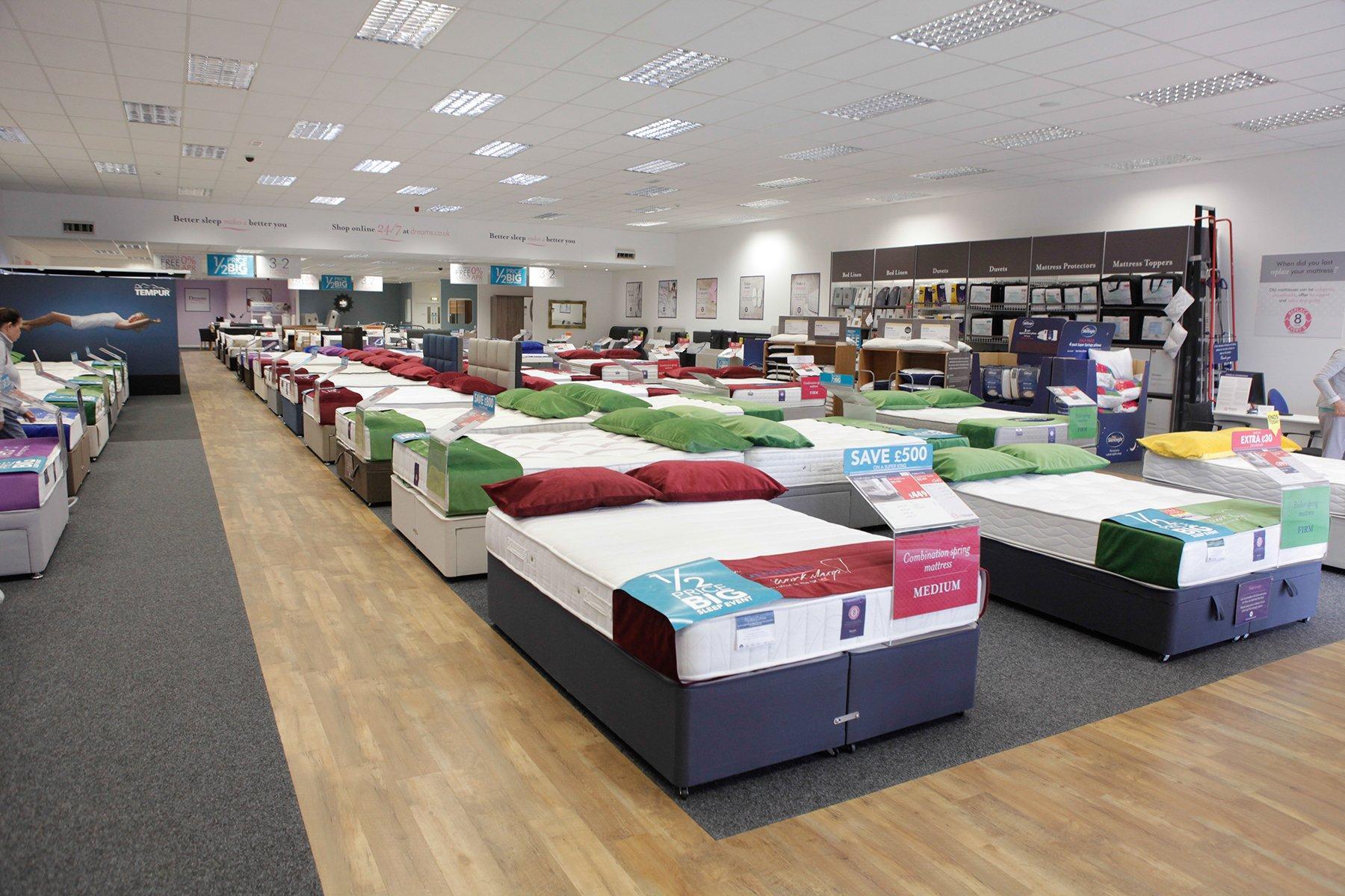 Dreams Store in Northampton Beds, Mattresses & Furniture Dreams