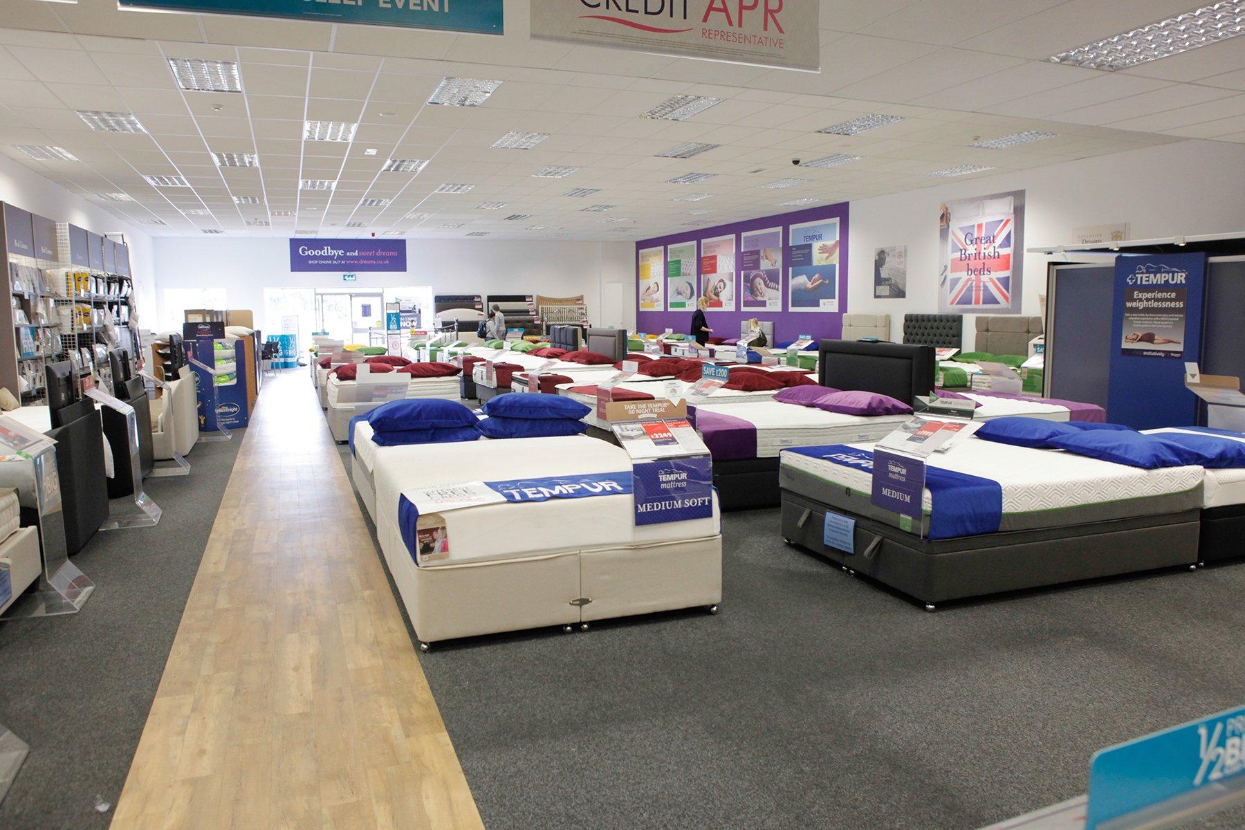 Dreams Store in Northampton Beds, Mattresses & Furniture Dreams