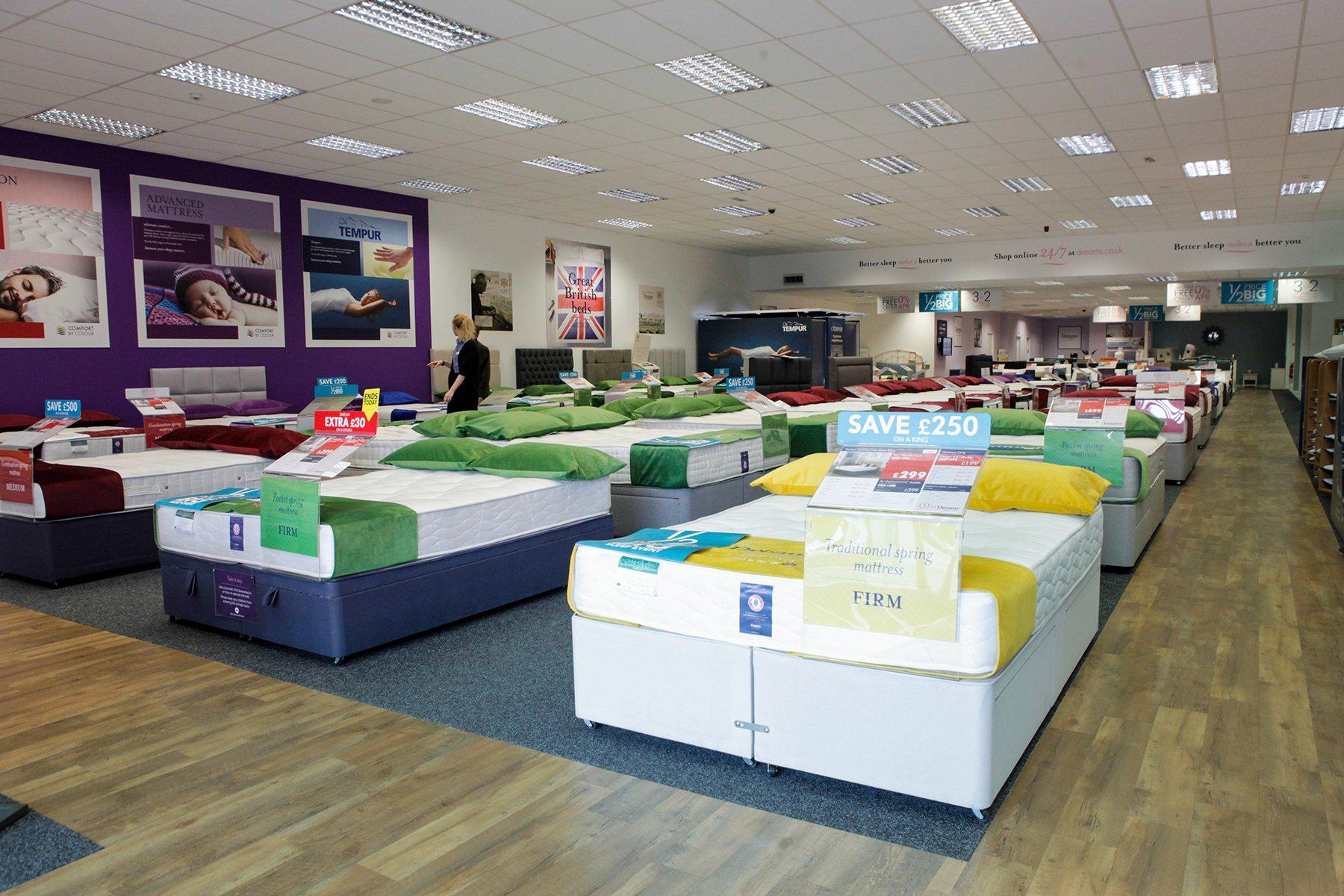 Dreams Store in Northampton Beds, Mattresses & Furniture Dreams