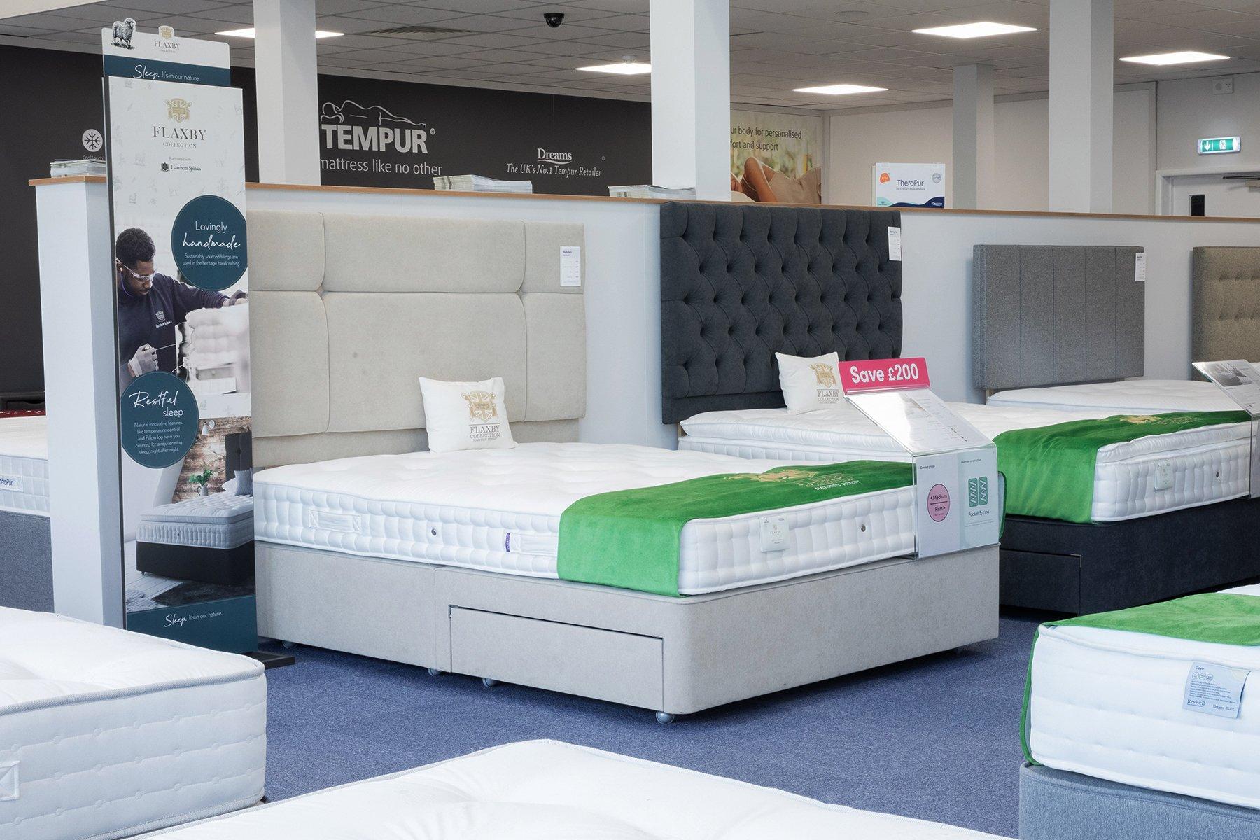 Dreams Store in Nottingham Castle Marina Beds, Mattresses & Furniture