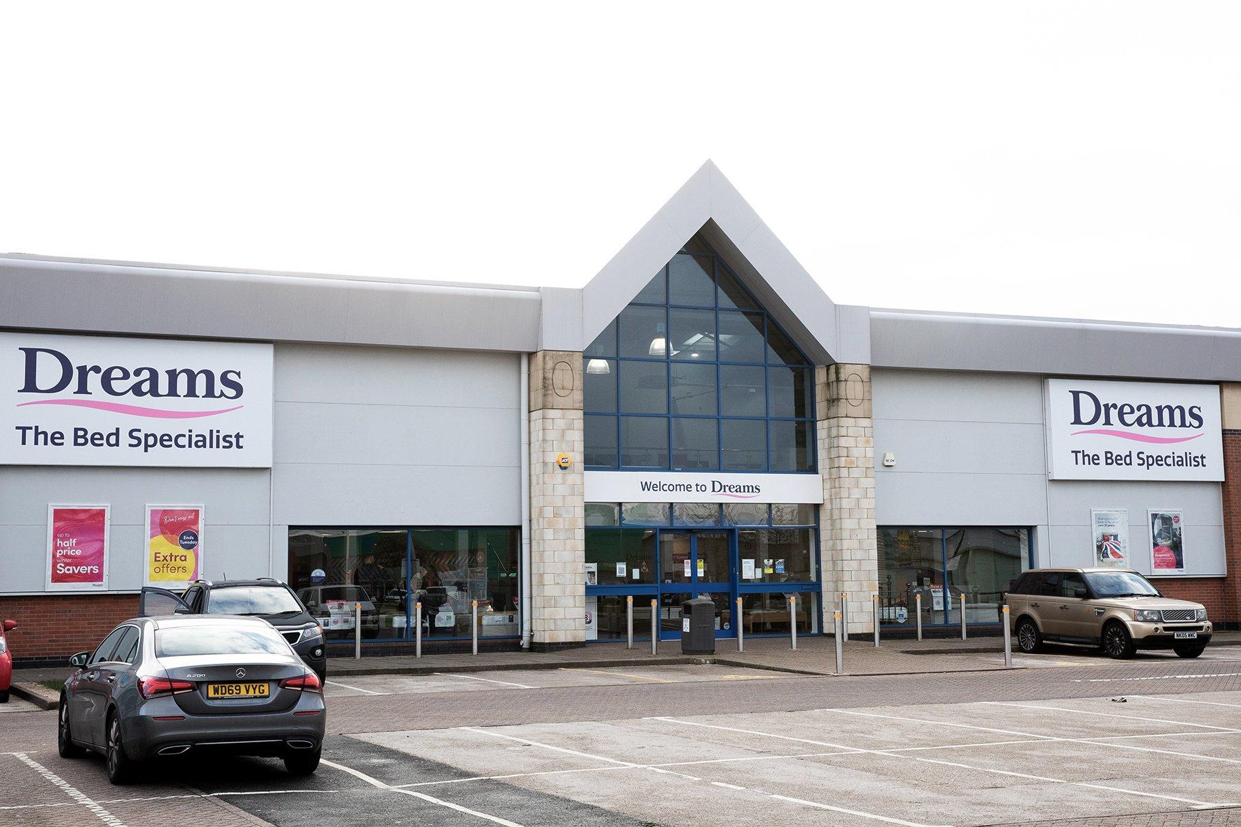 Dreams Store in Nottingham Castle Marina Beds, Mattresses & Furniture