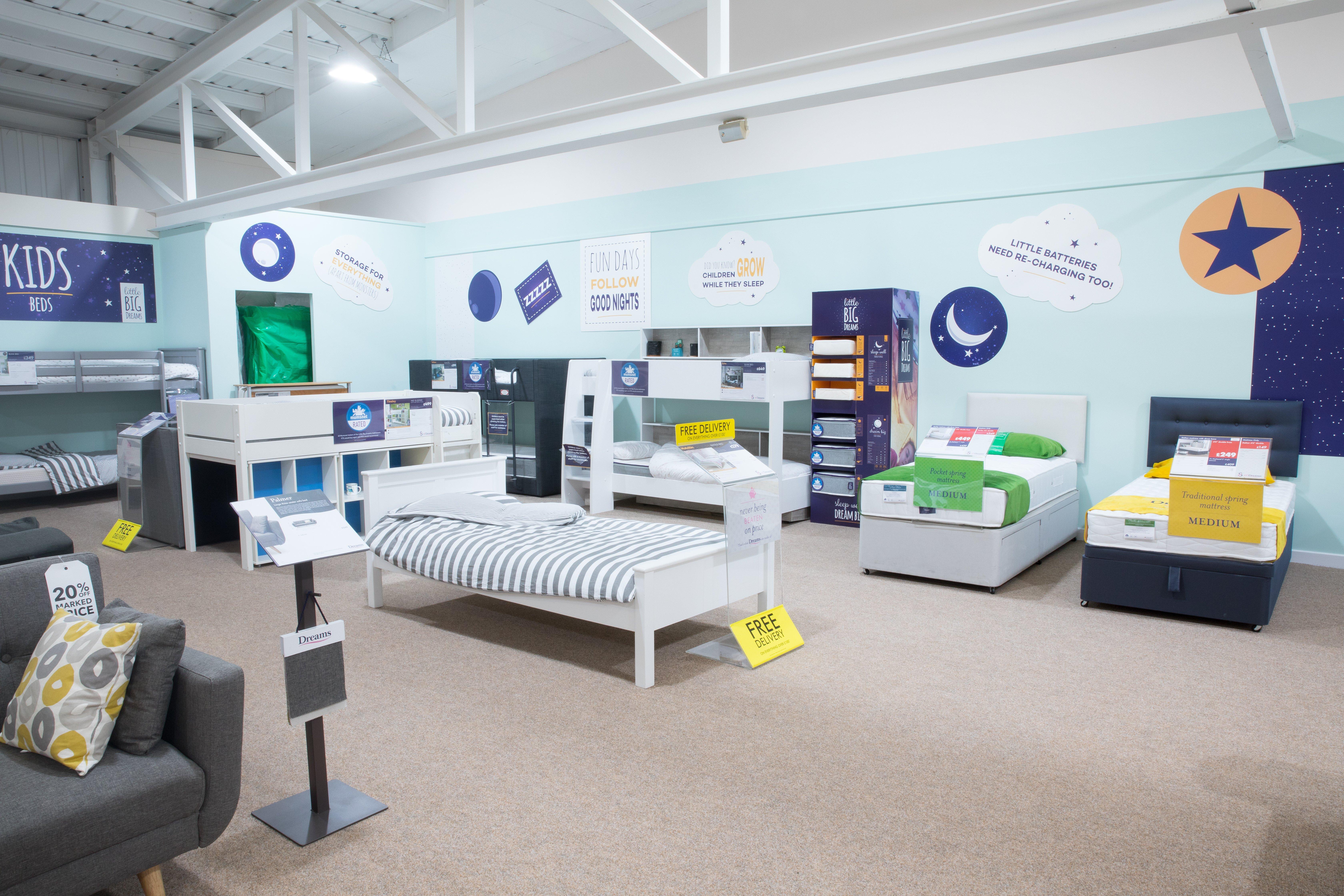 Dreams Store in Nottingham Beds, Mattresses & Furniture Dreams