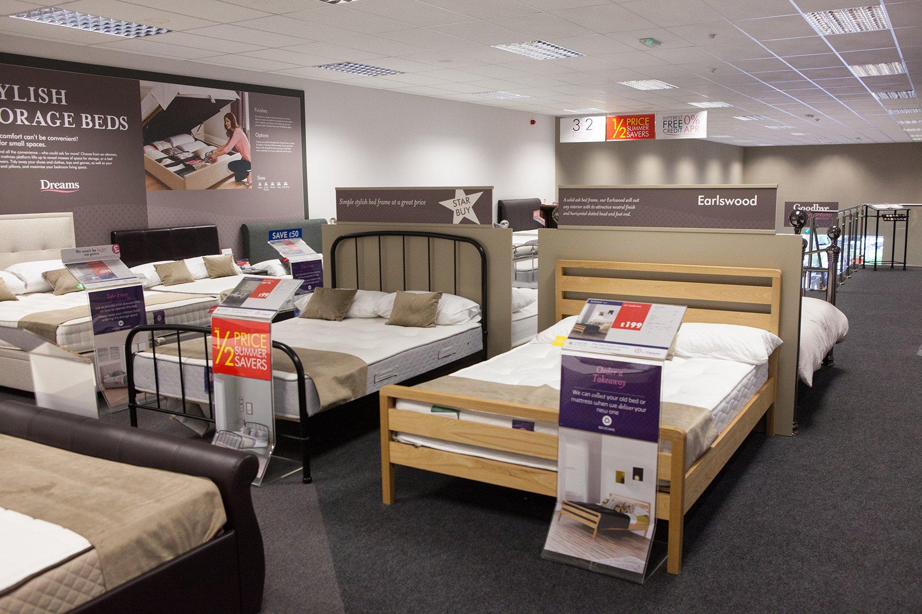 Dreams Store in Orpington Beds, Mattresses & Furniture Dreams