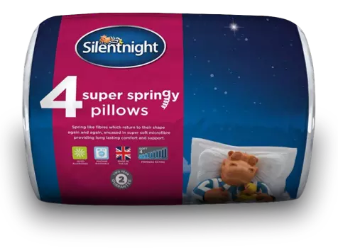 4-Pack Silentnight Pillows