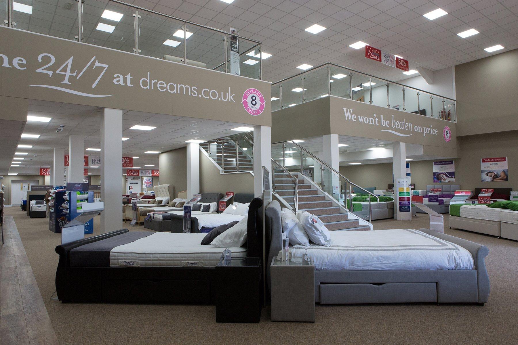 Dreams Store in Peterborough Beds, Mattresses & Furniture Dreams