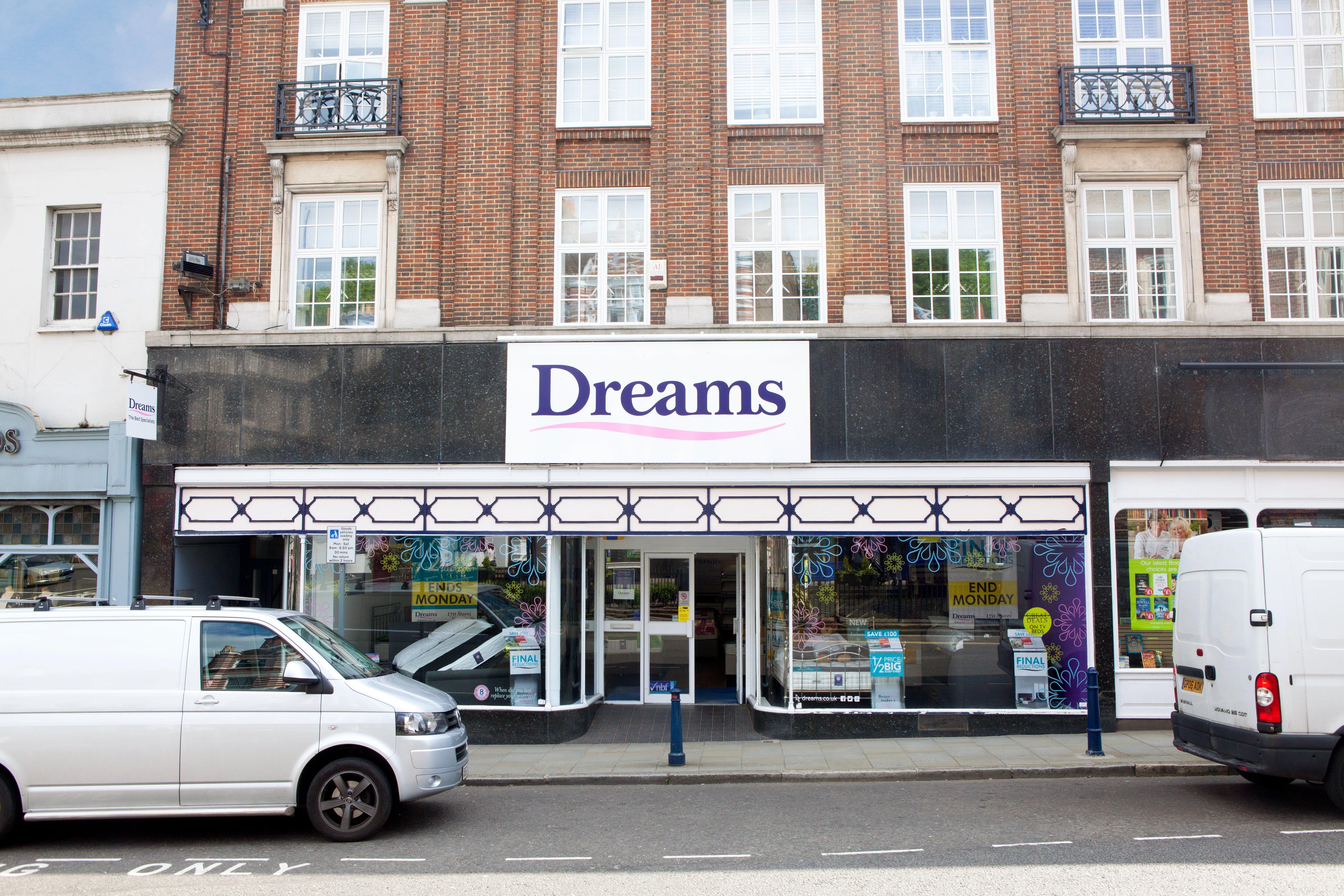 Dreams Store in Reigate Beds, Mattresses & Furniture Dreams