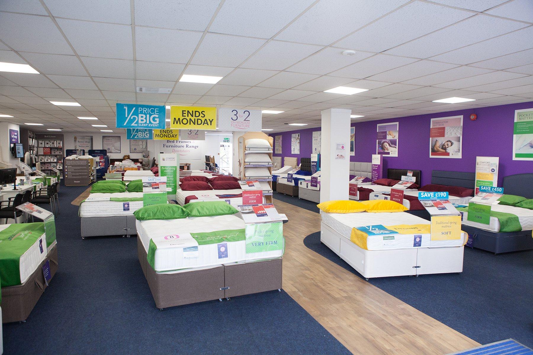 Dreams Store in Reigate Beds, Mattresses & Furniture Dreams