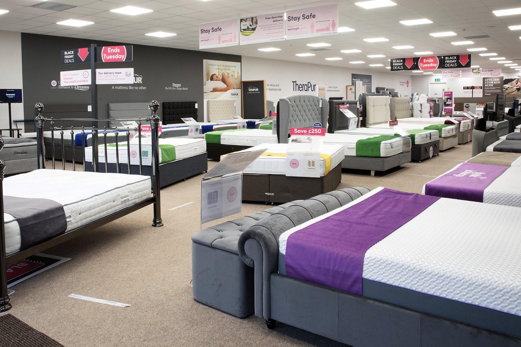 Dreams beds deals sale near me